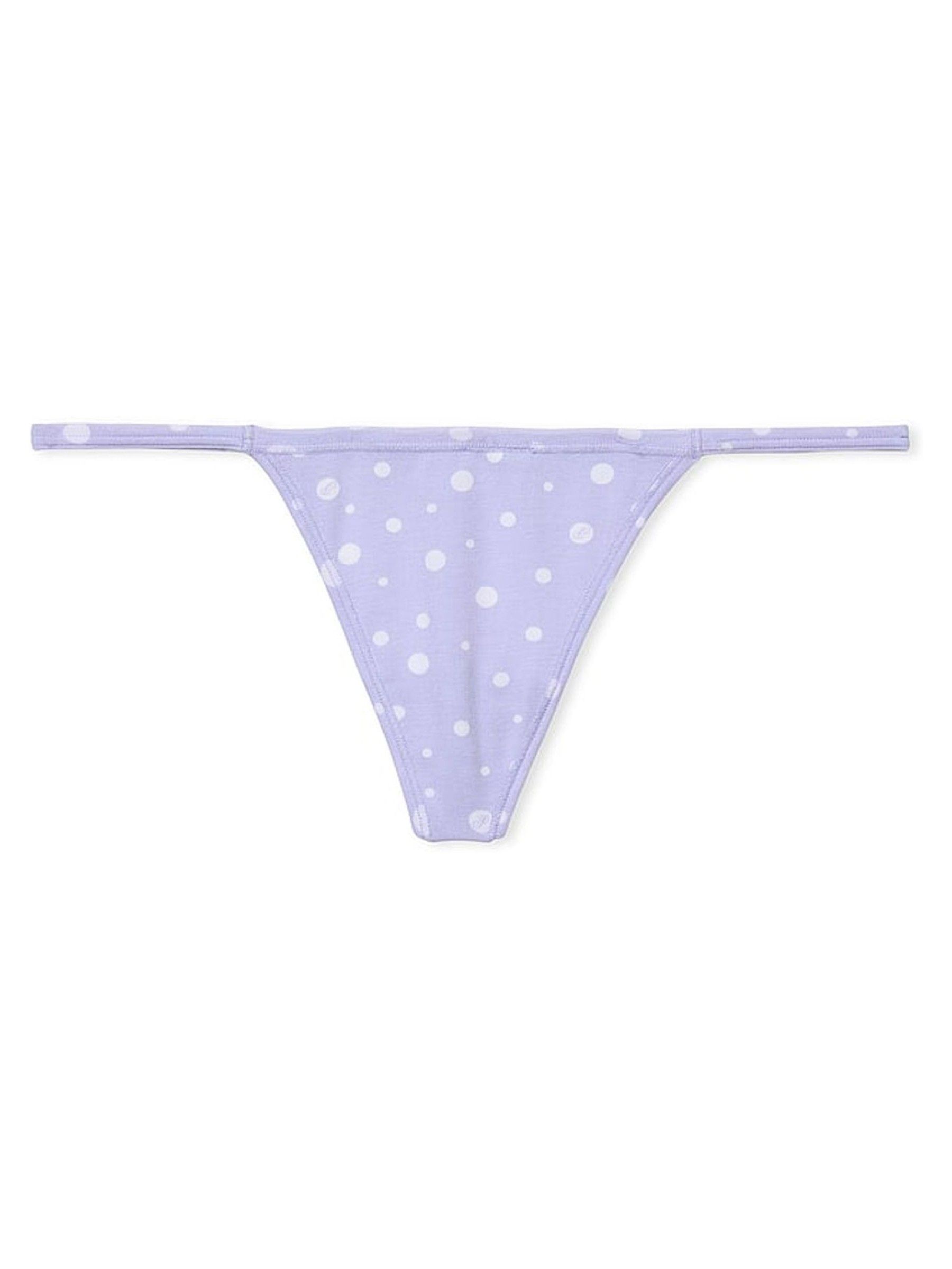 Purple Cloud Cotton G String Knickers - Image 3 of 3