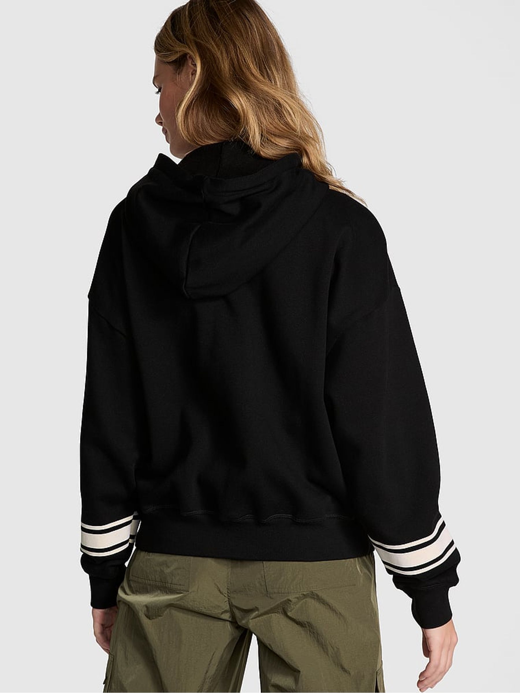 Black Zip Up Hoodie - Image 2 of 3