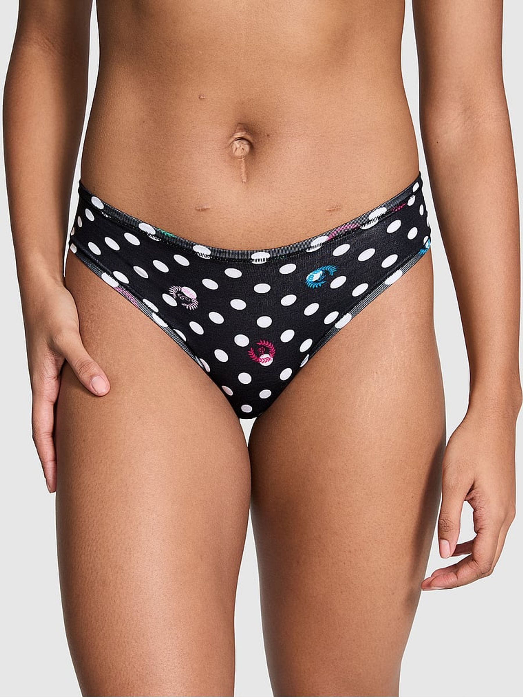 Black Cheeky Cotton Knickers - Image 1 of 3