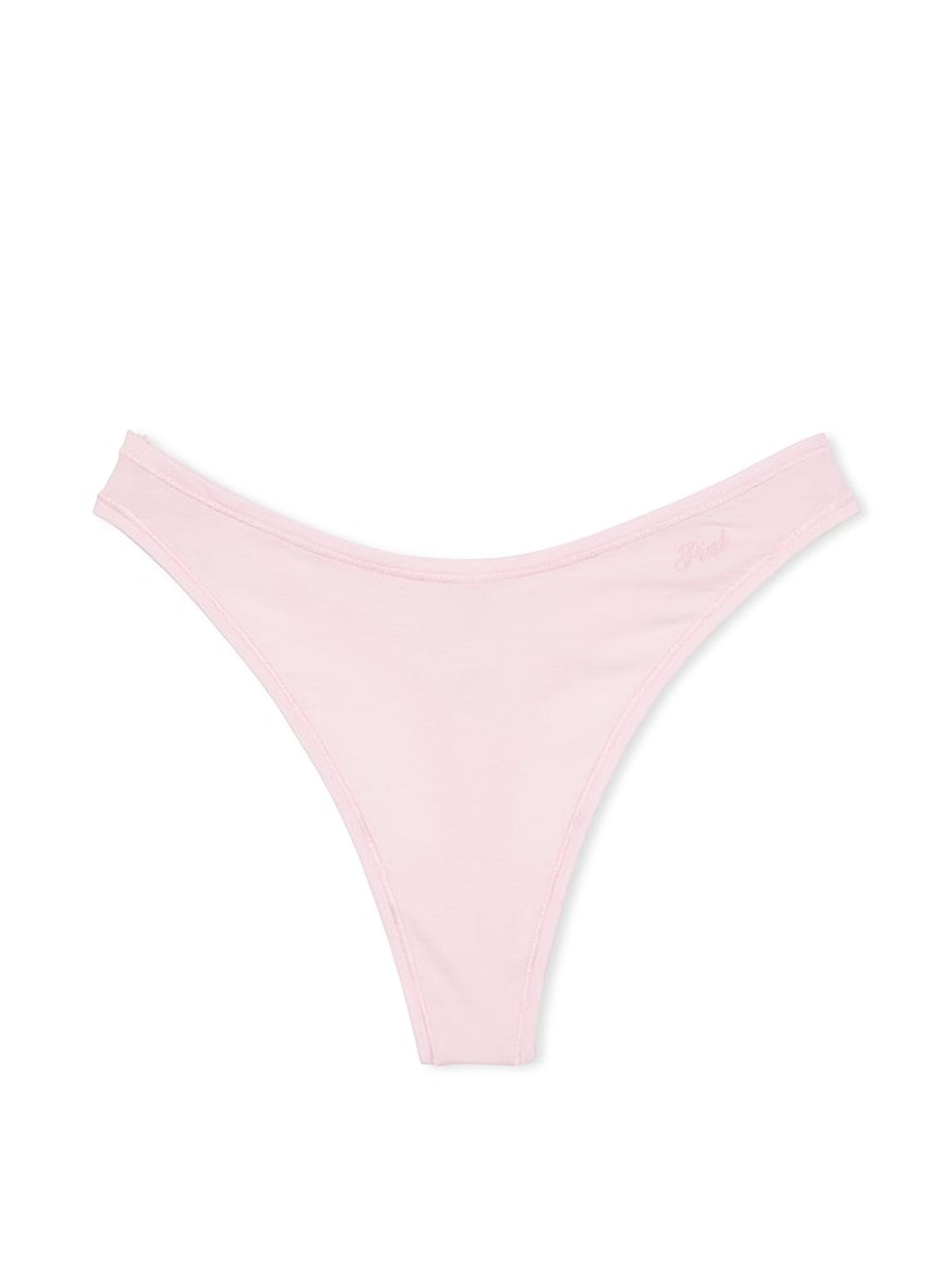 Pink Tulip Thong Cotton Knickers - Image 3 of 3