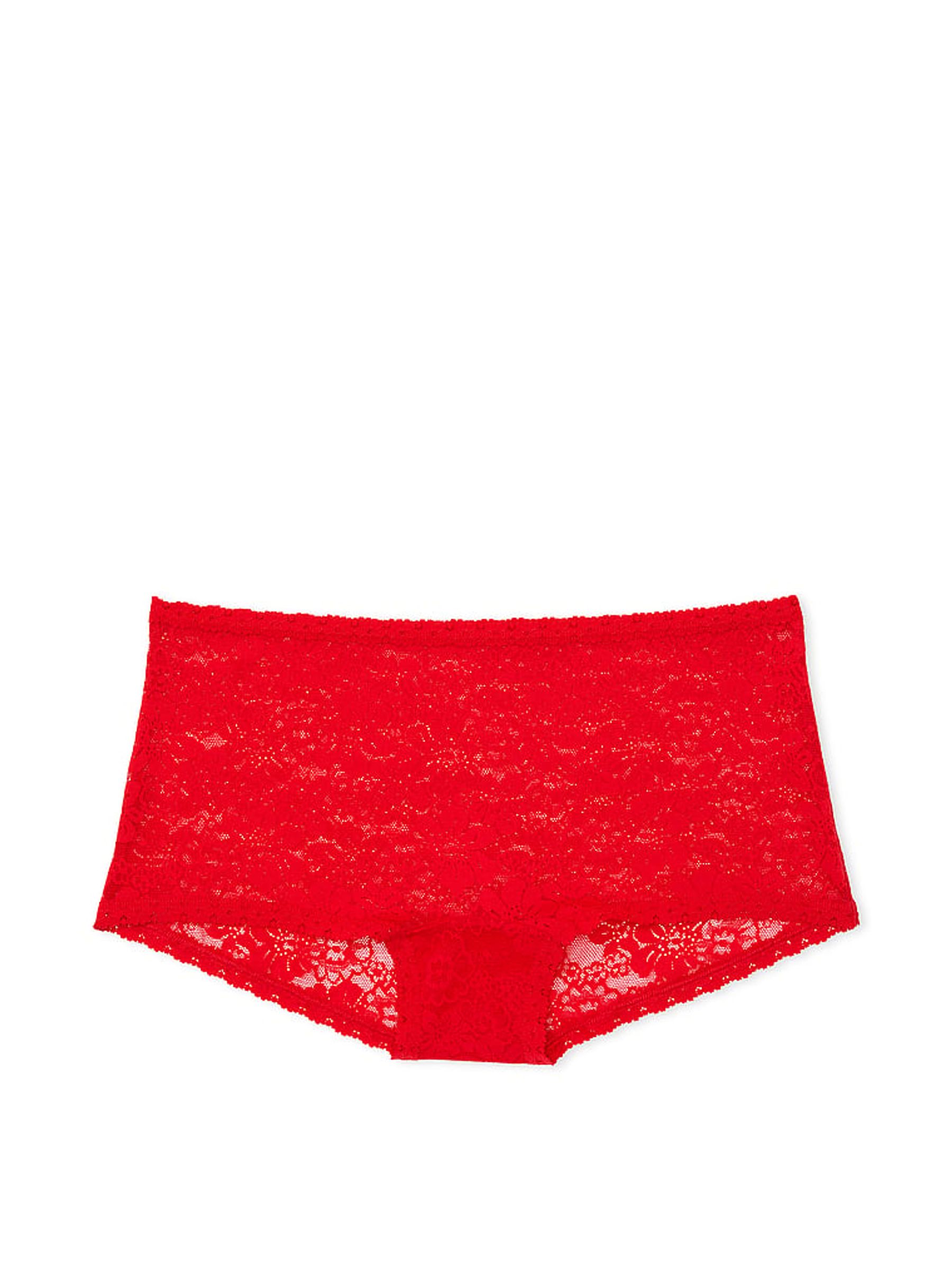 Red Pepper Short Floral Lace Knickers - Image 3 of 3