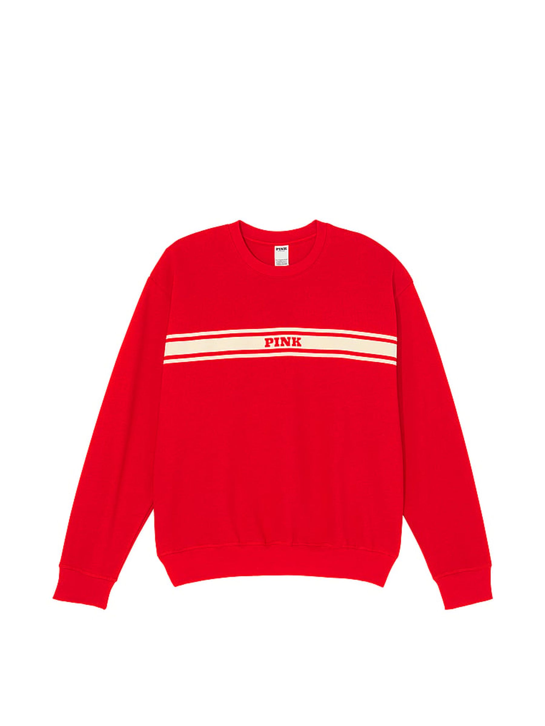Vermillion Red Fleece Sweatshirt - Image 3 of 3