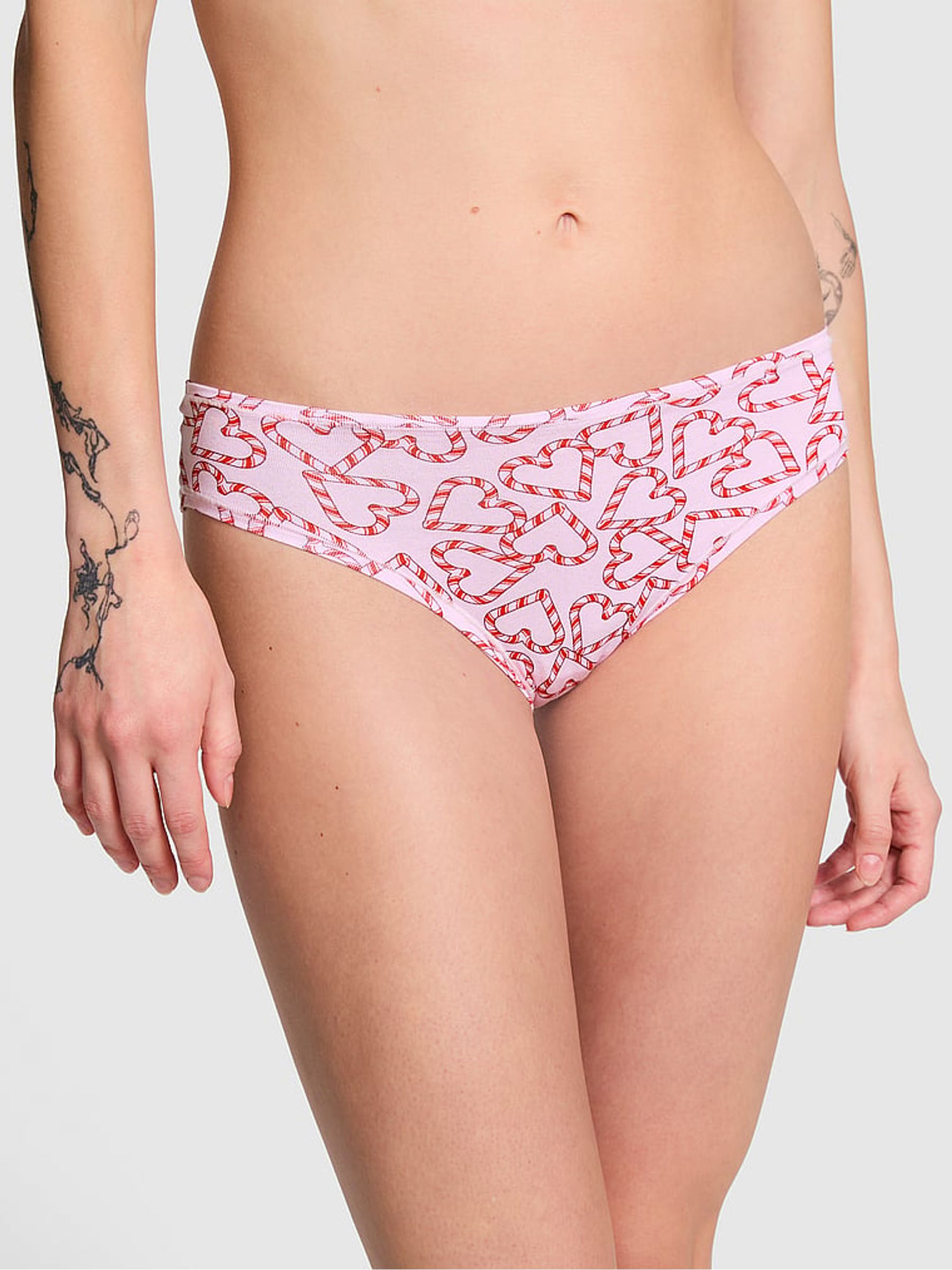 Pink Tulip Cheeky Cotton Knickers - Image 1 of 3
