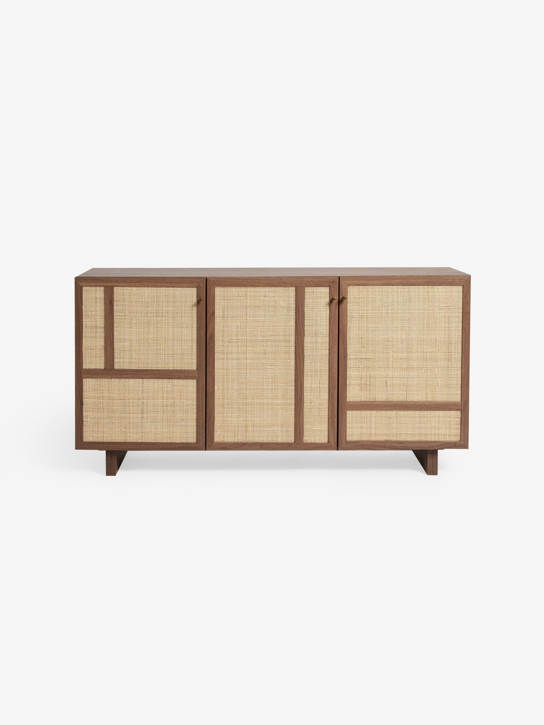 Pavia Accent Rattan Large Sideboard in Dark Oak Effect - Image 5 of 5
