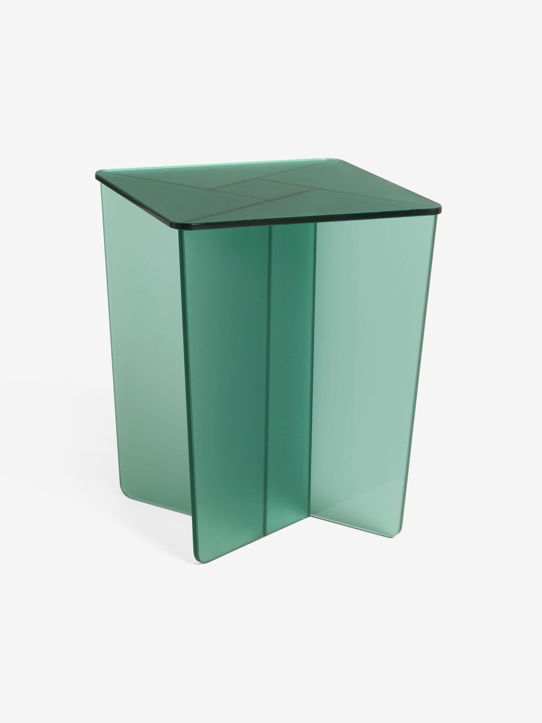 Oki Side Table in Frosted Green - Image 4 of 5