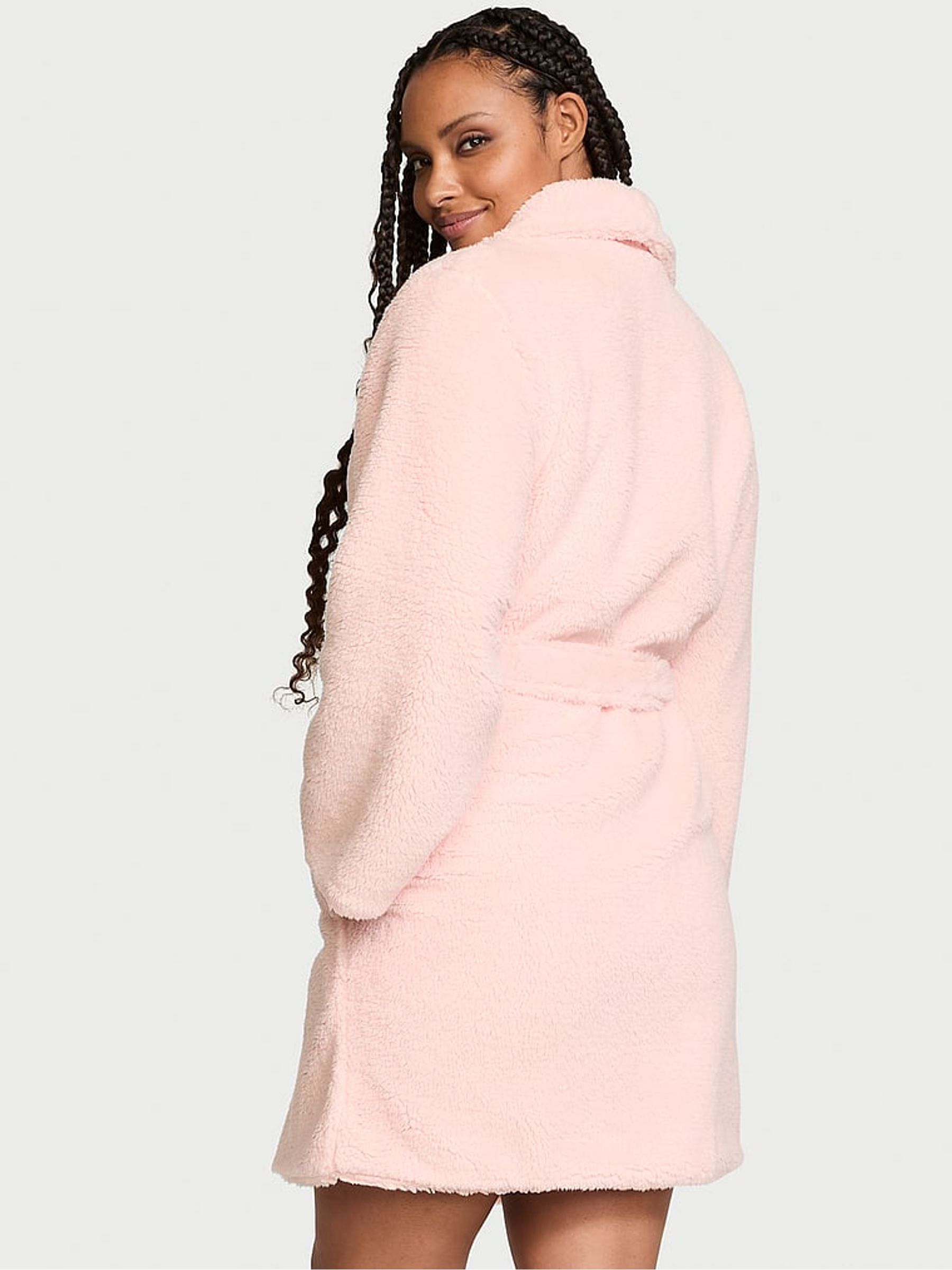 Purest Pink Super Cosy Dressing Gown - Image 2 of 4