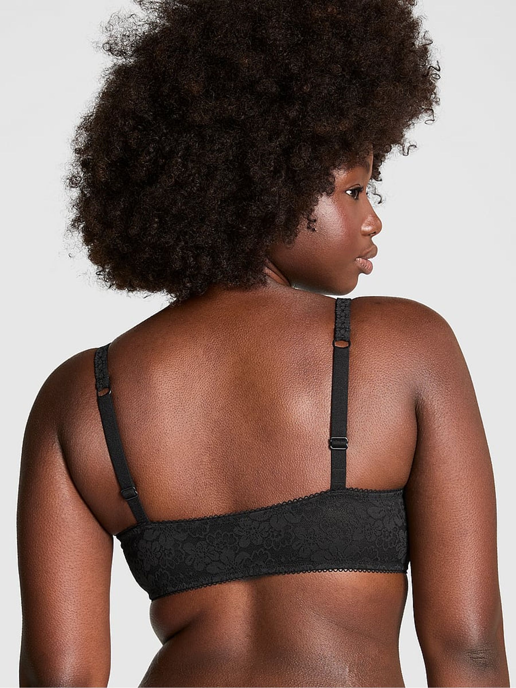 Black Balcony Bralette - Image 2 of 3