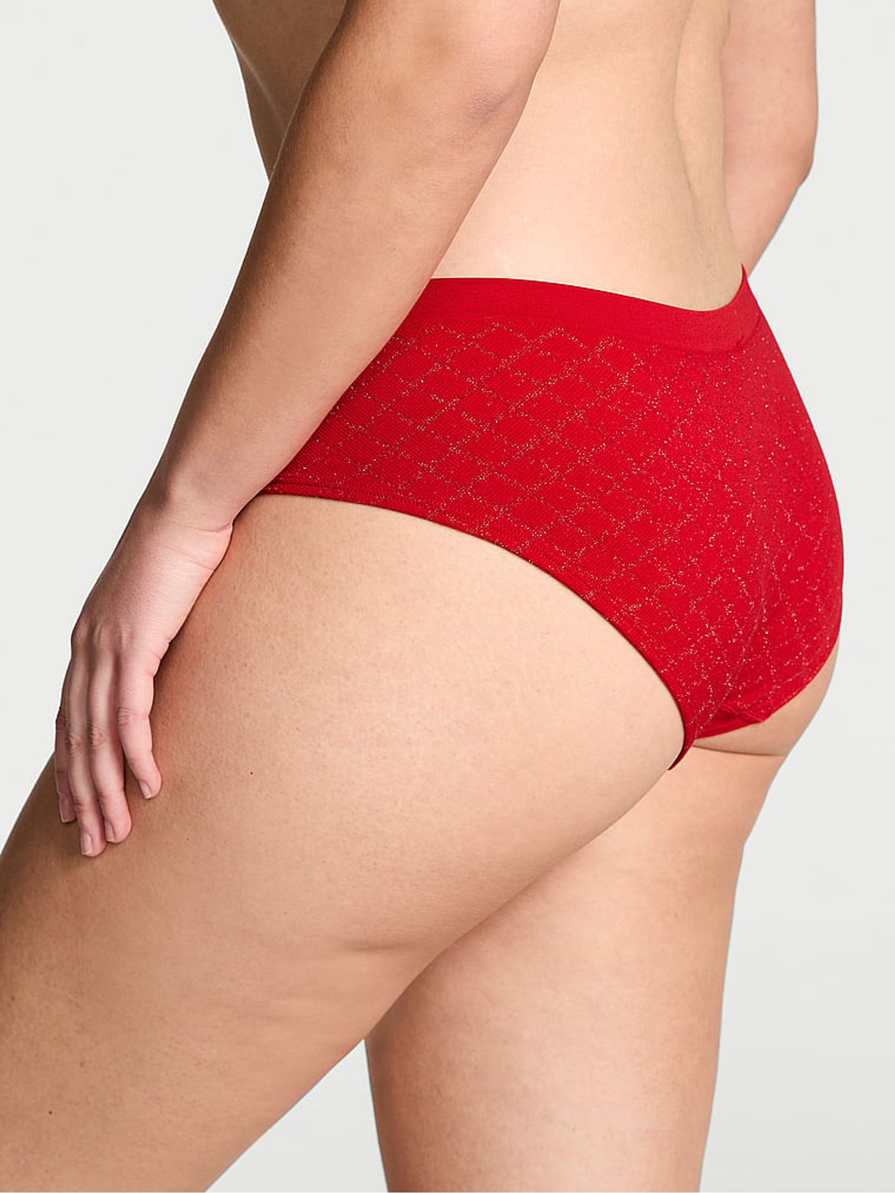 Lipstick Red Hipster Knickers - Image 2 of 3