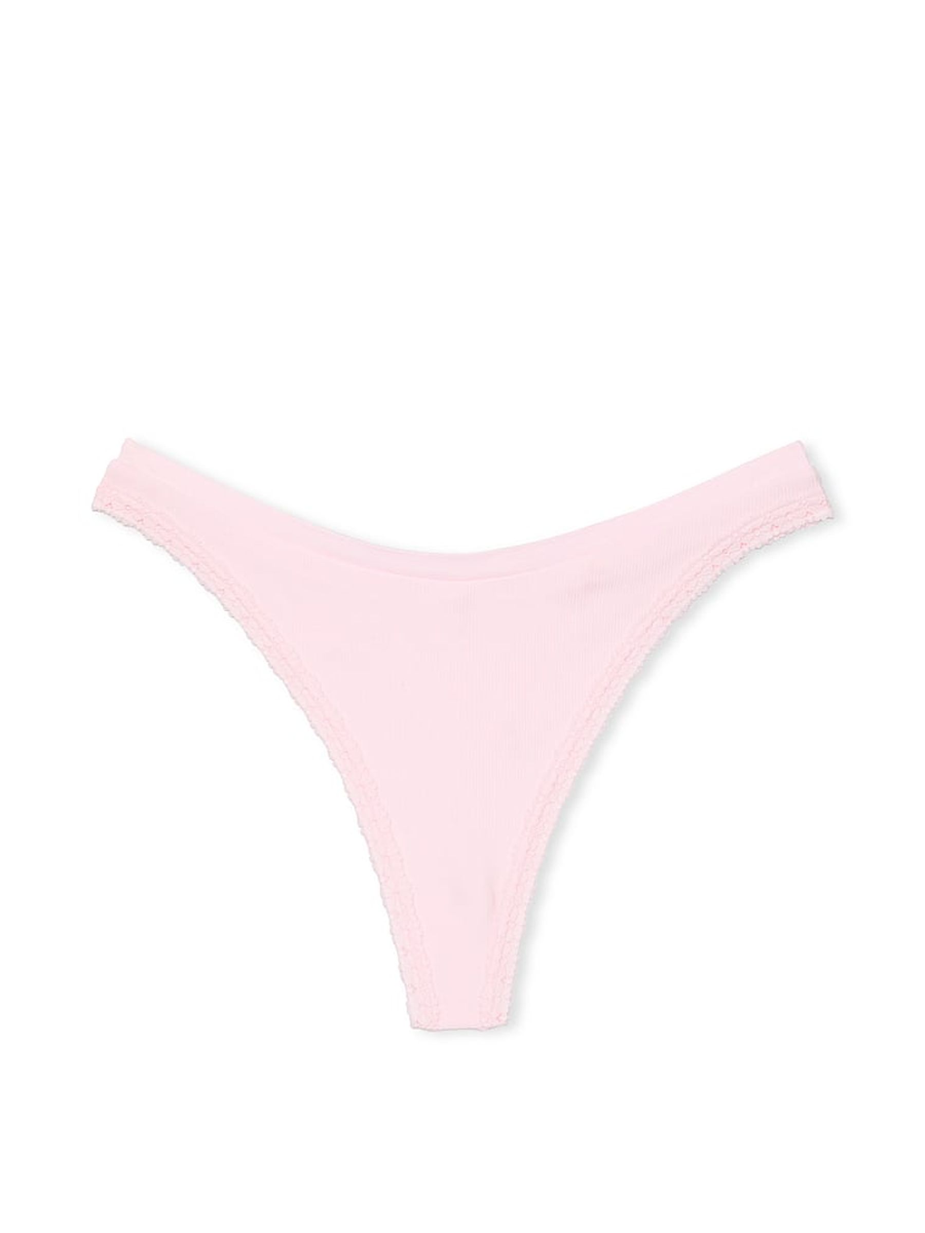 Pink Tulip Thong Seamless Knickers - Image 3 of 3