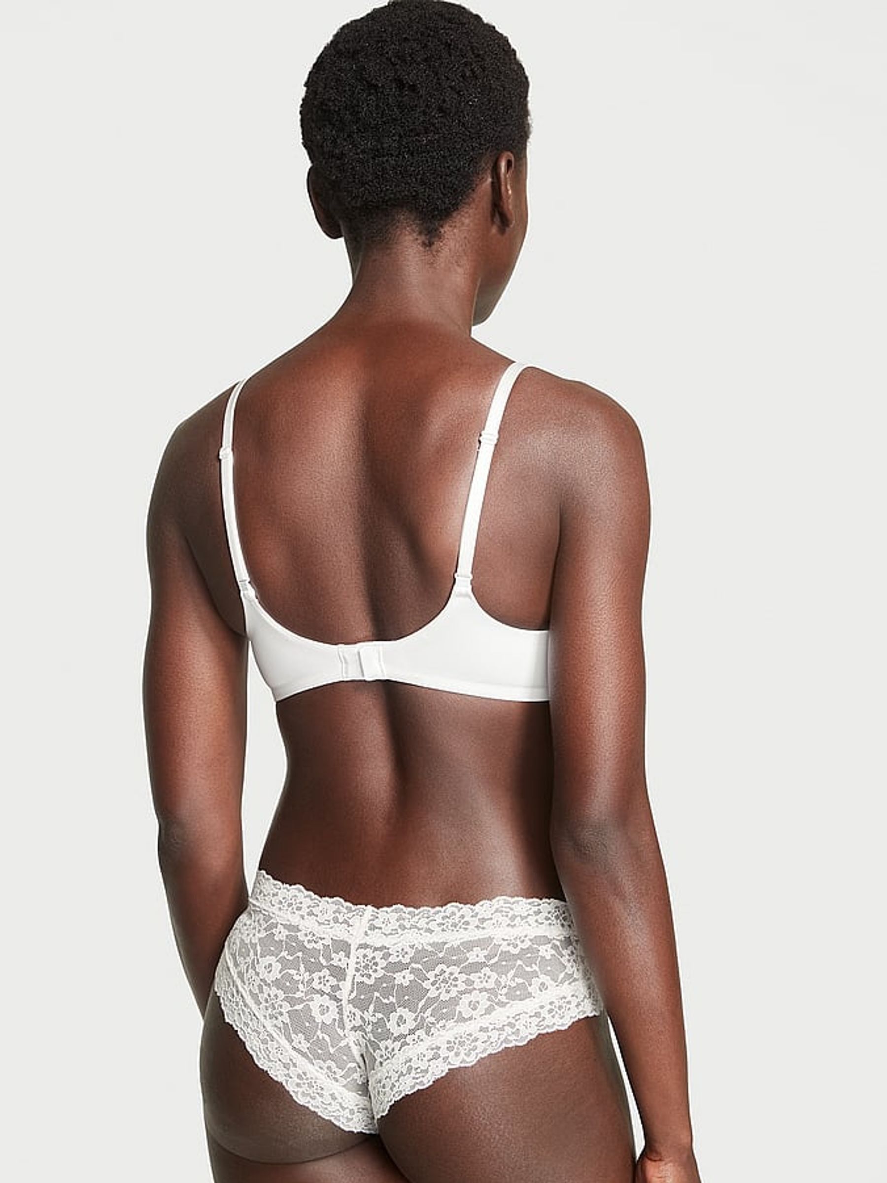 White/Black/Grey/Purple/Green Cheeky 5 Pack Knickers - Image 3 of 3