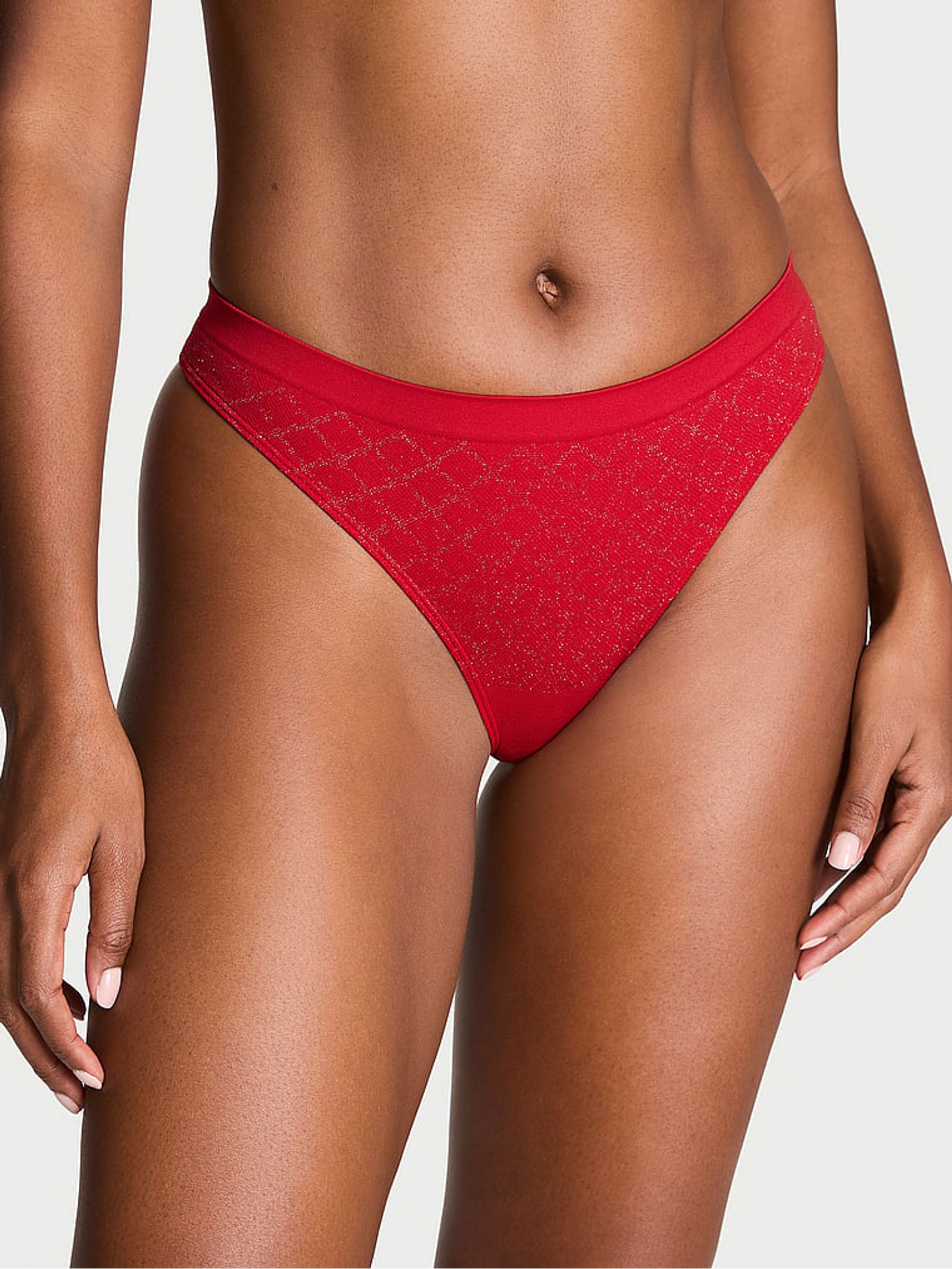 Lipstick Red Thong Knickers - Image 1 of 3