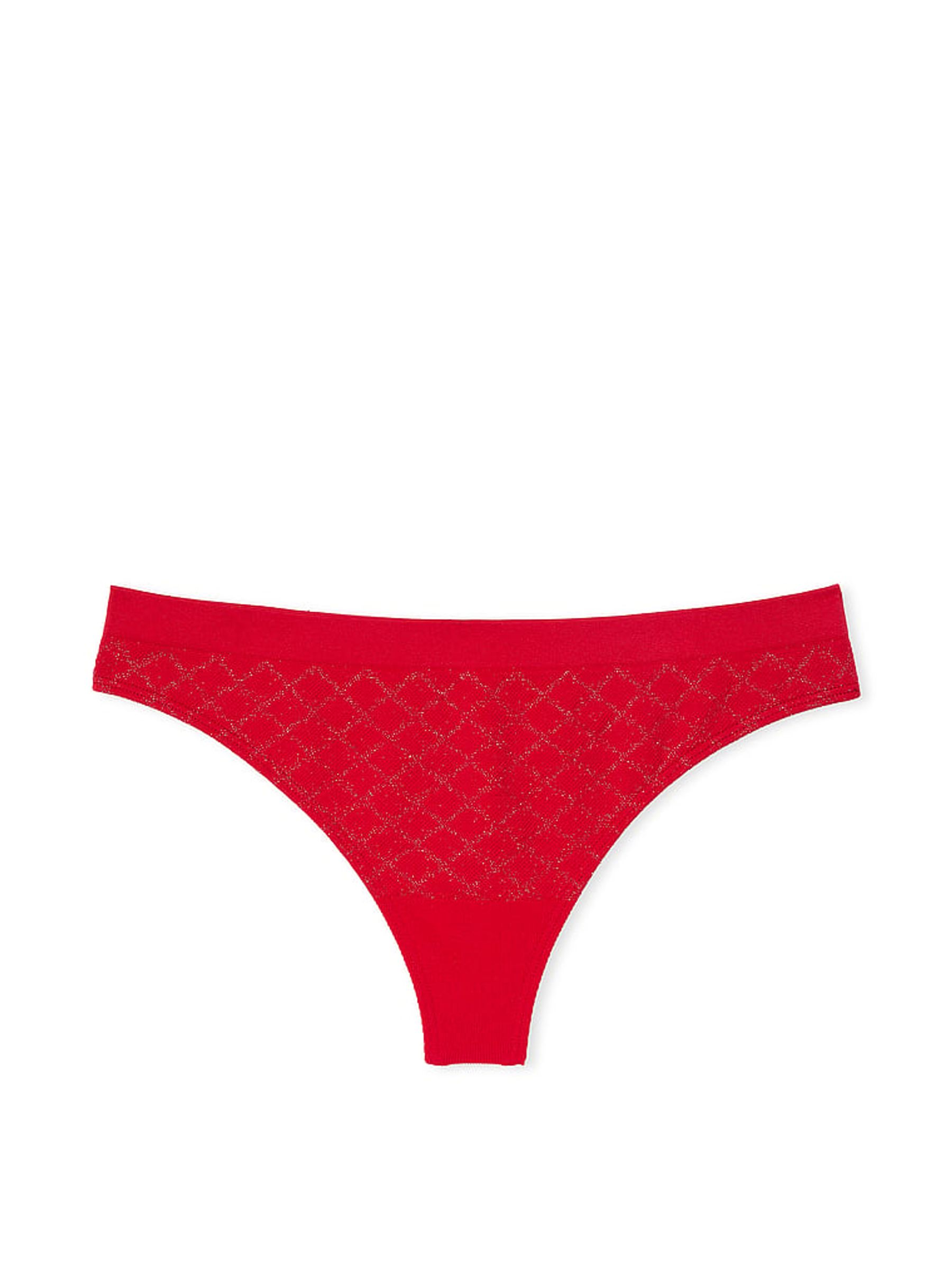 Lipstick Red Thong Knickers - Image 3 of 3