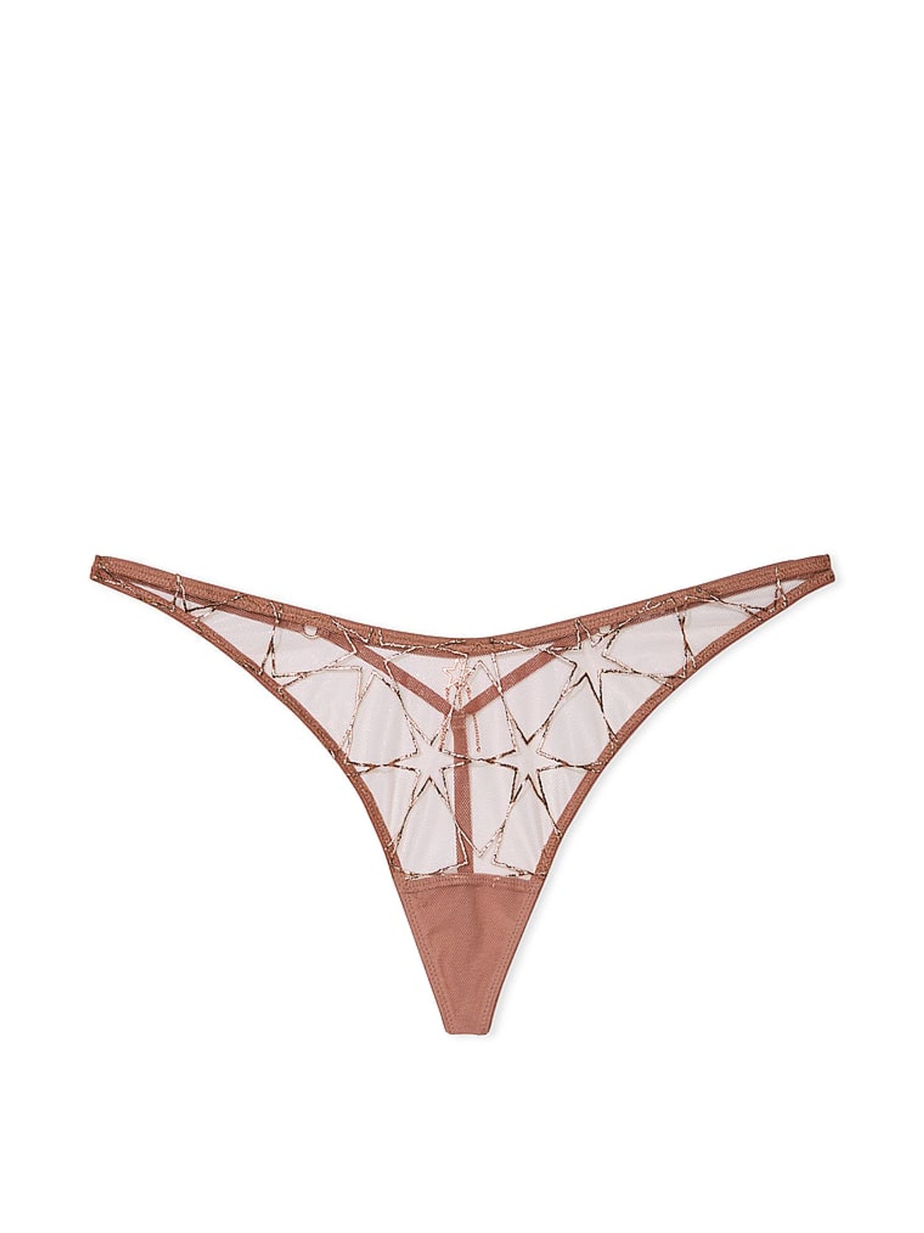 Rose Gold Star Embroidery Knickers - Image 4 of 5
