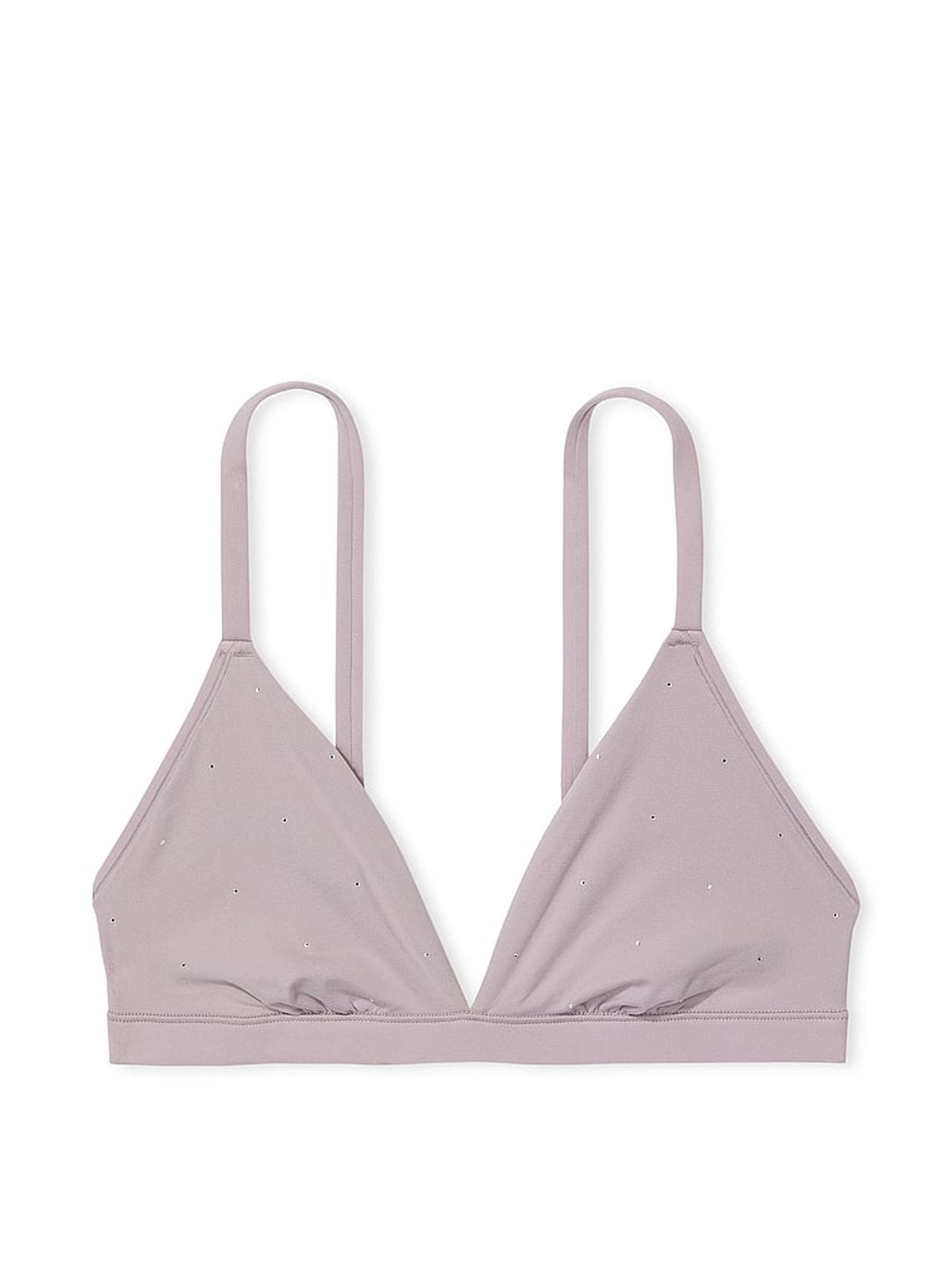 Dusty Purple Diamante Triangle Bralette - Image 3 of 3