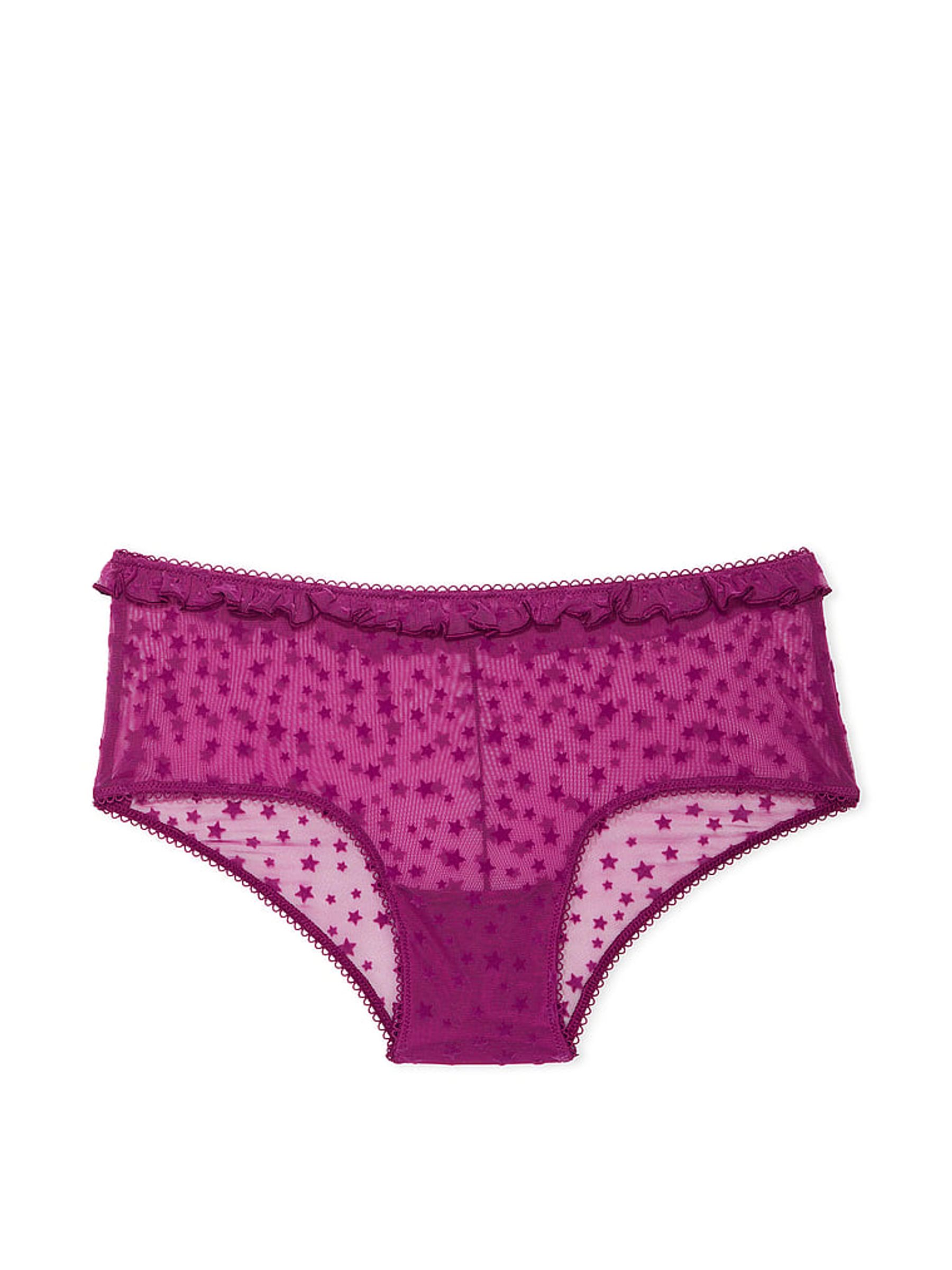 Thriller Purple Cheeky Star Chaser Lace Knickers - Image 3 of 3