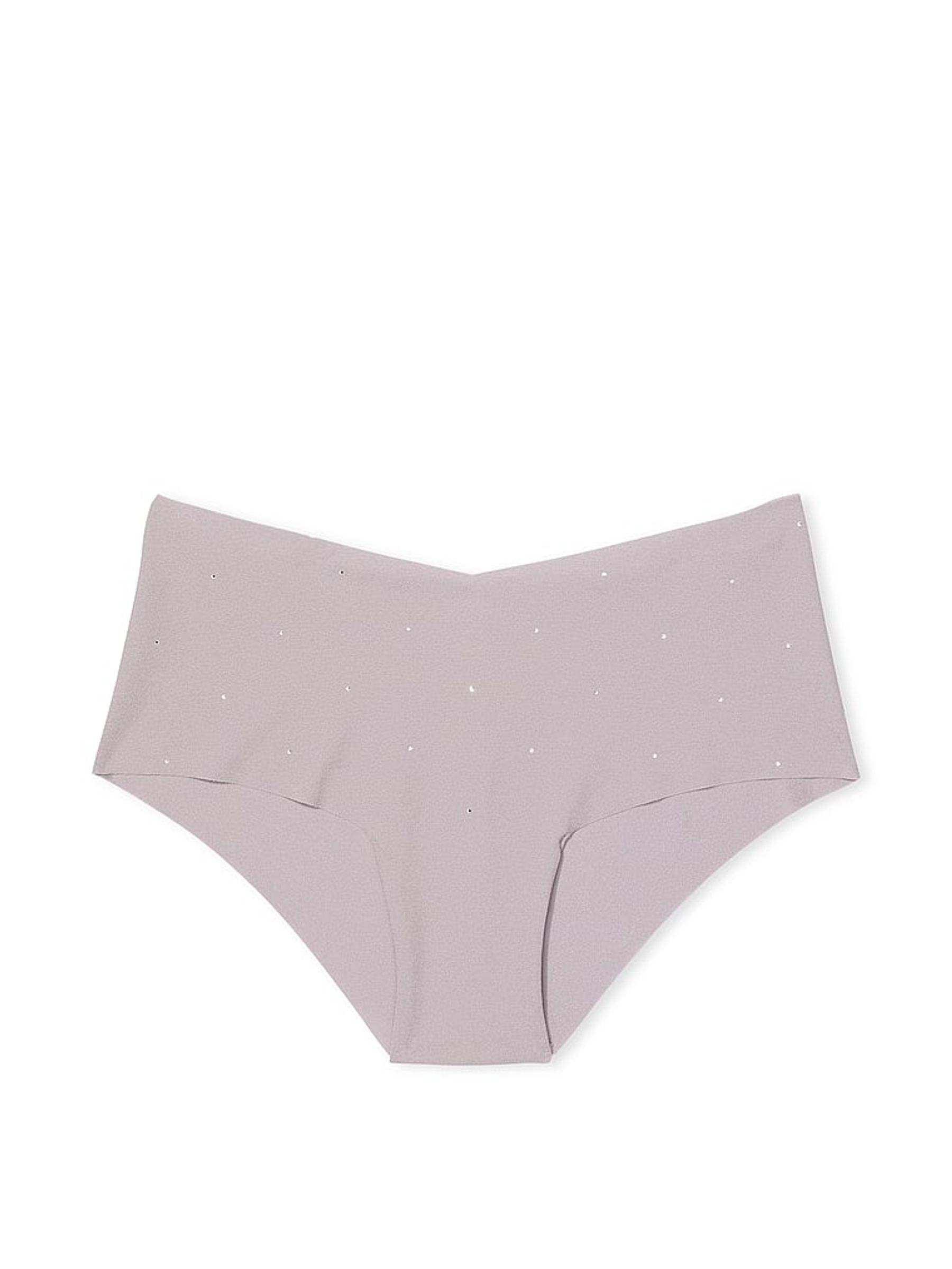 Dusty Purple Diamante Cheeky No Show Knickers - Image 3 of 3