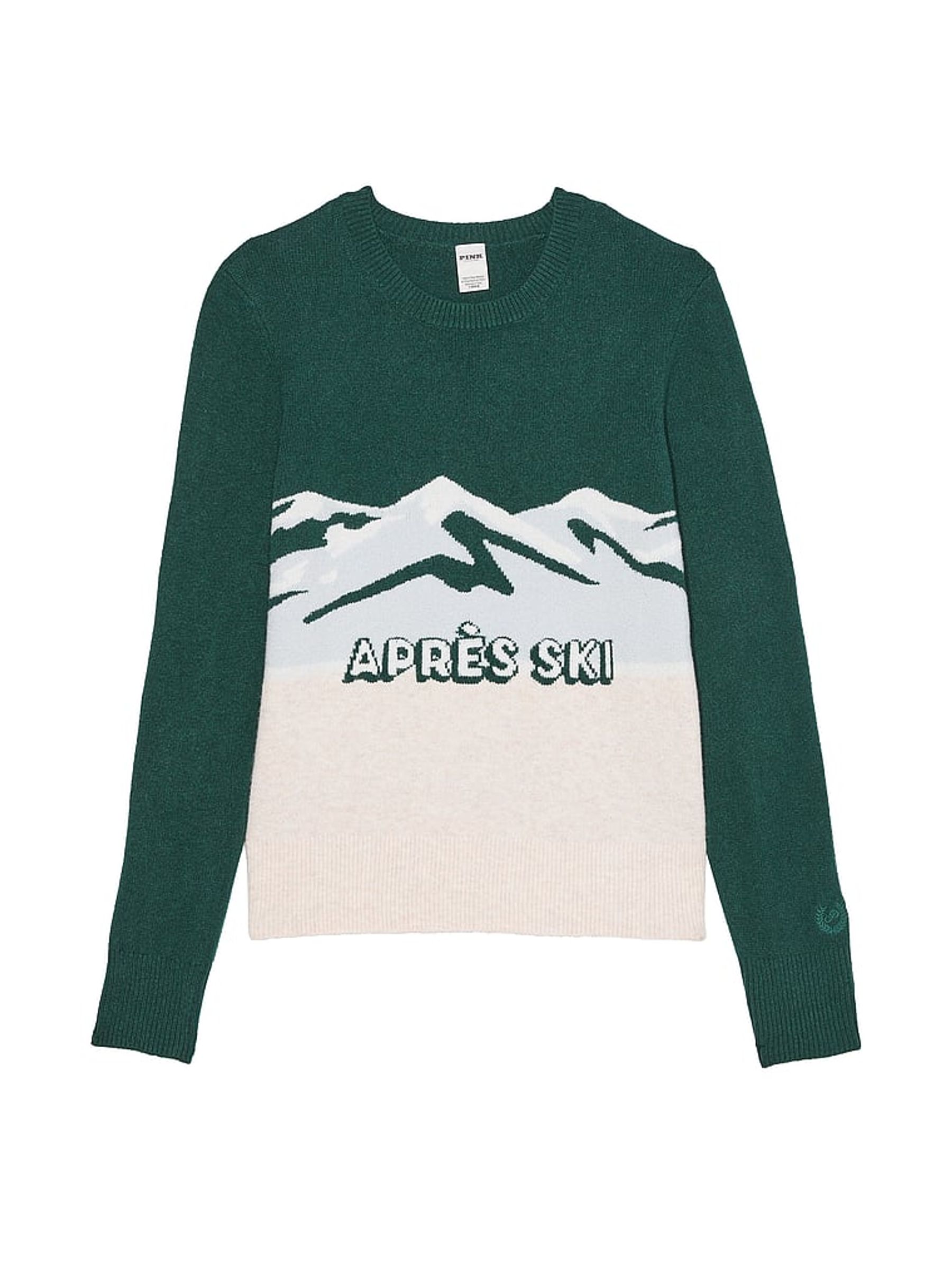 Deep Forest Green Crewneck Jumper - Image 3 of 3