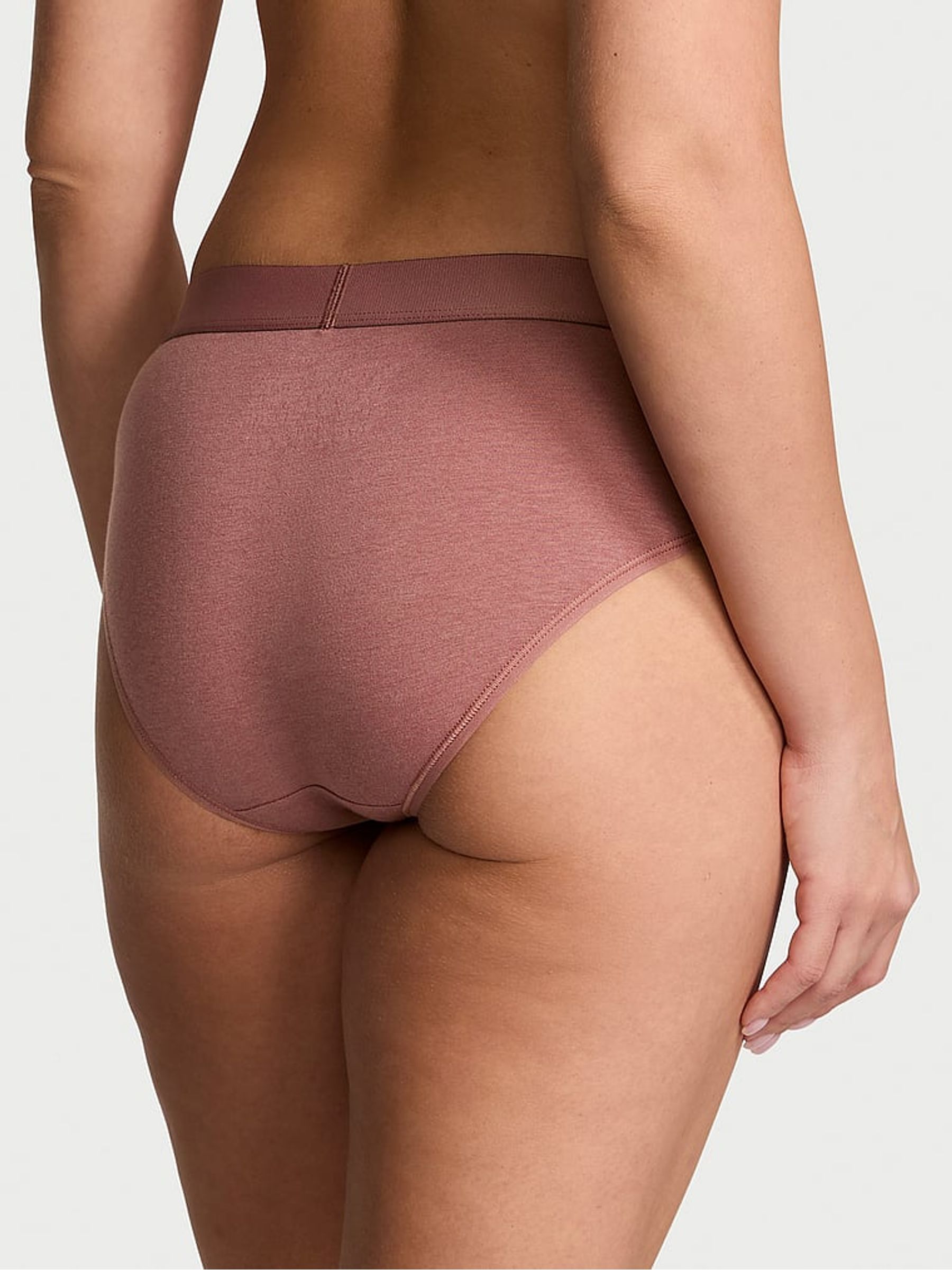 Vintage Rose Pink Hipster Logo Shine Patch Knickers - Image 2 of 4