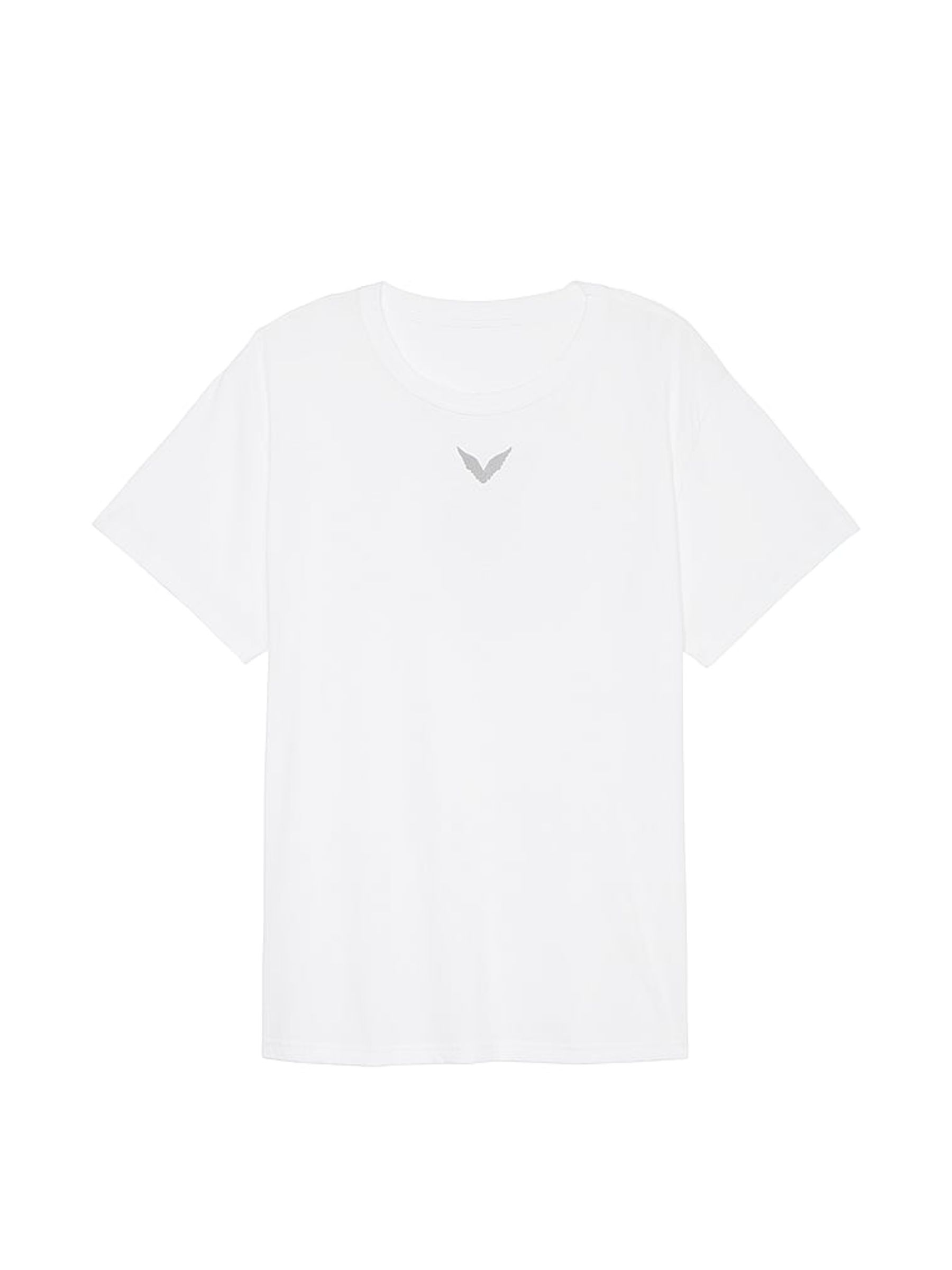White Fashion Show '24 Oversized Cotton T-Shirt - Image 4 of 5