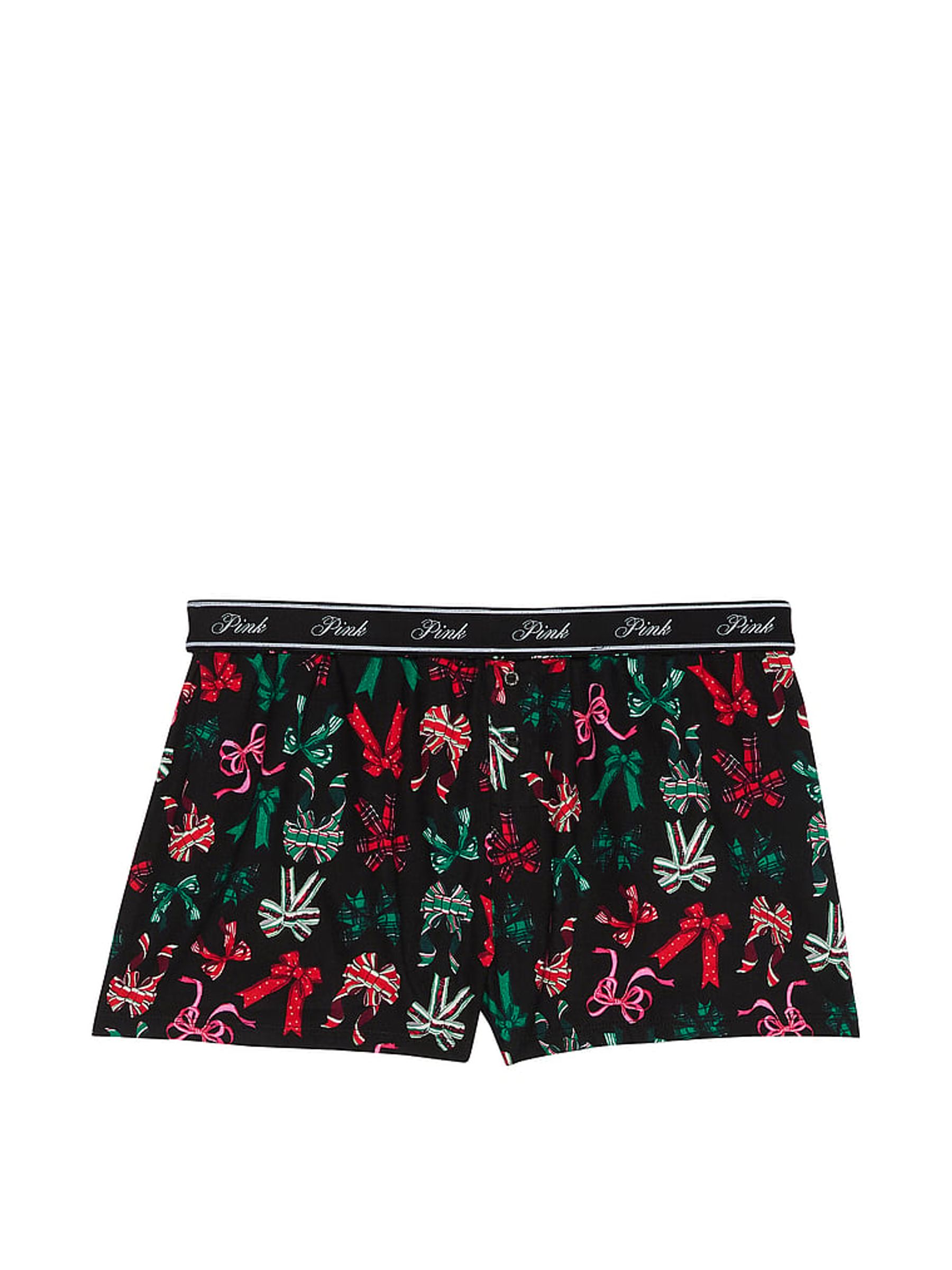 Black Bow Short Pyjama Bottoms - Image 3 of 3