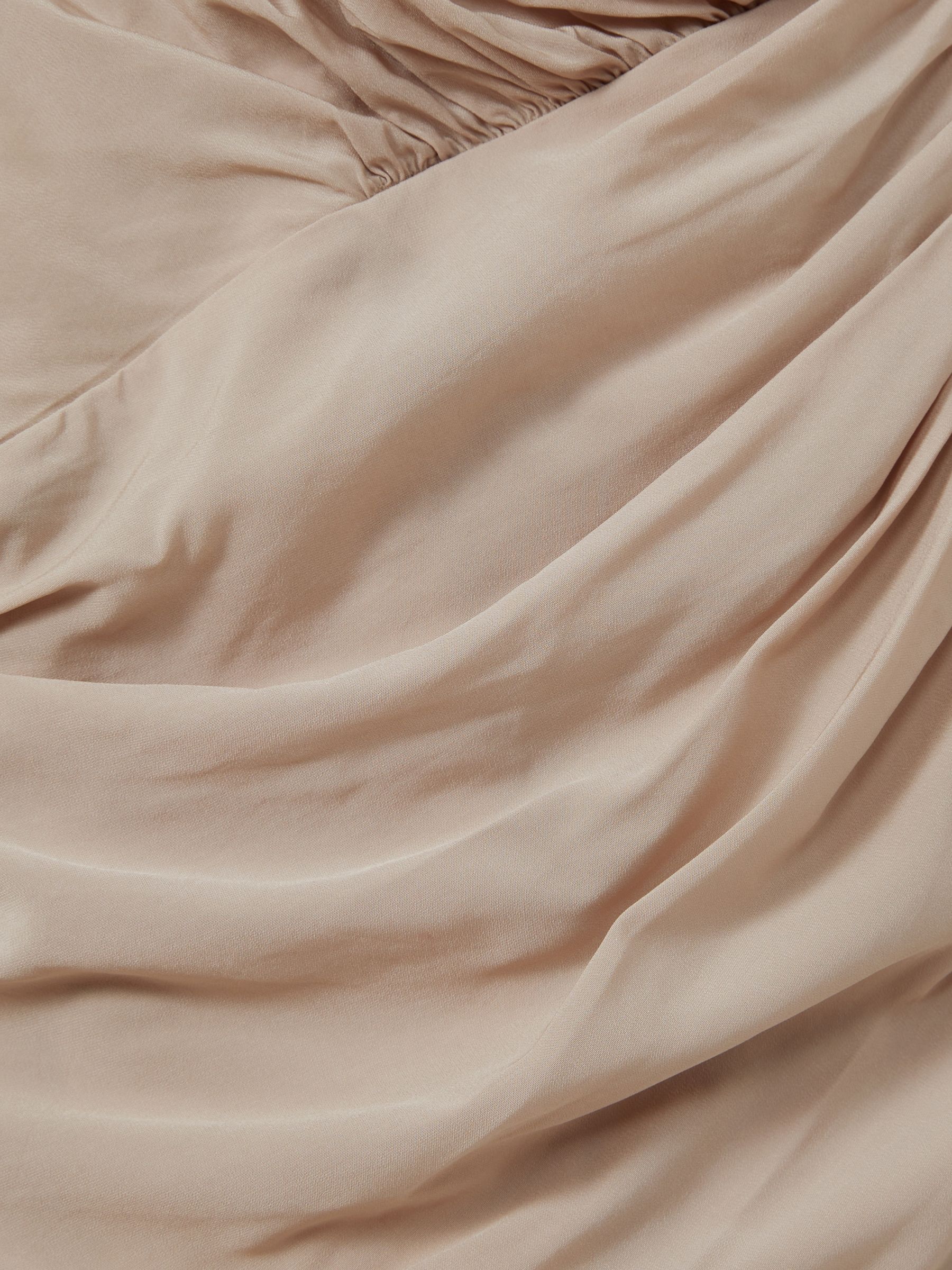 Eleni Blush Ruched Long Sleeve Top - image 4