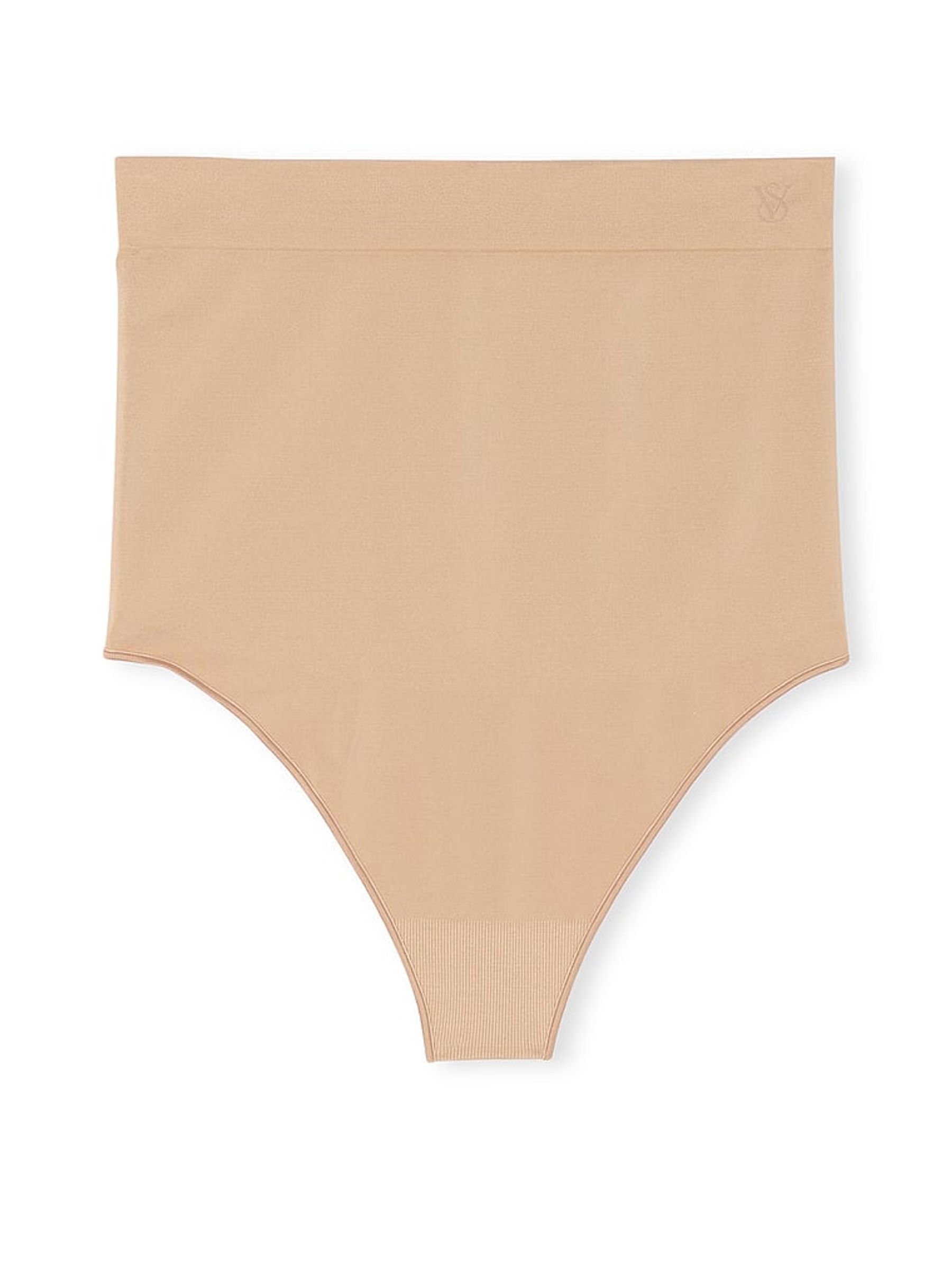 Praline Nude Thong Seamless Shaping High Waist Knickers - Image 3 of 3