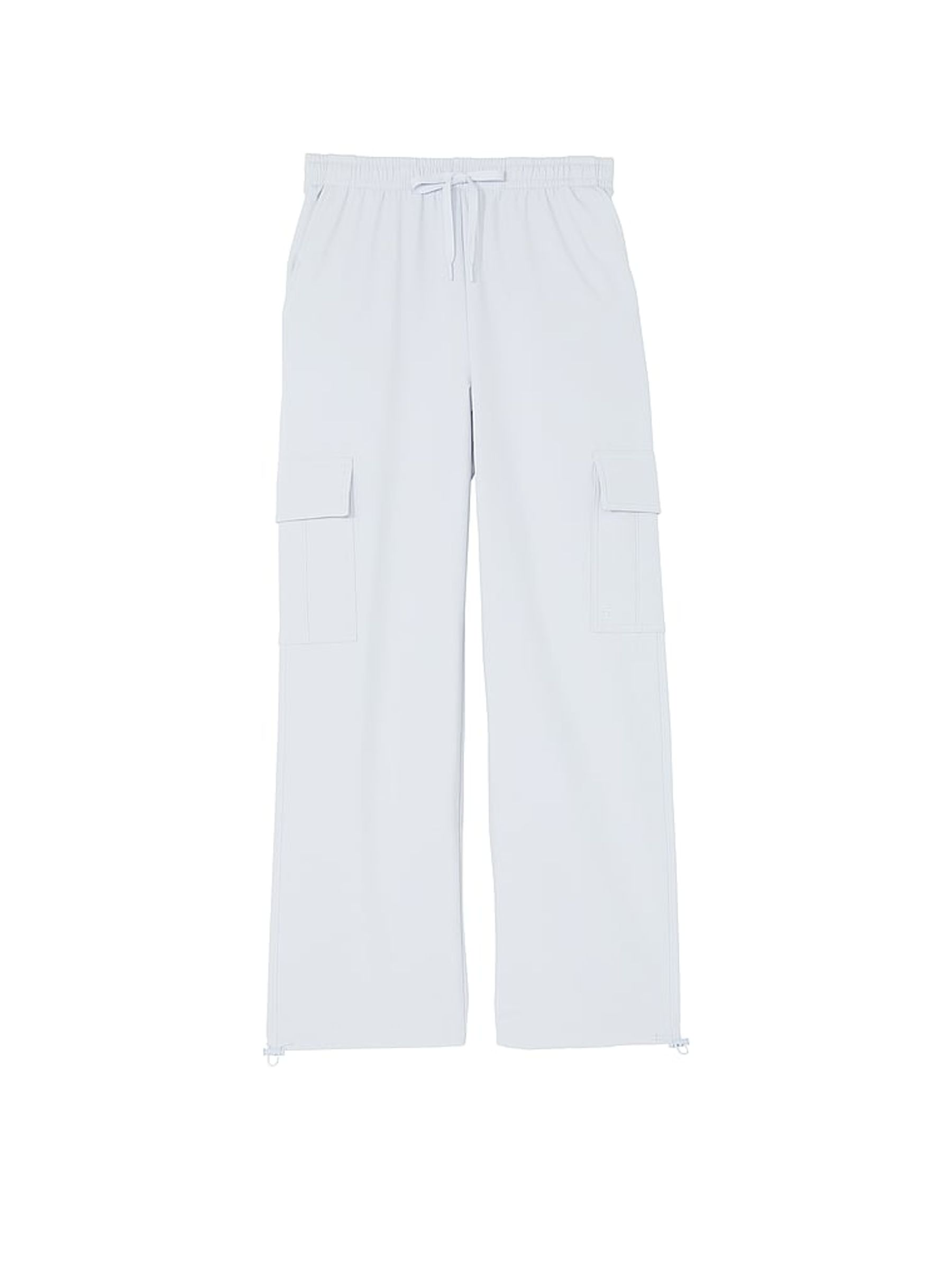 Hydrangea Blue Fleece Cargo Trousers - Image 3 of 3