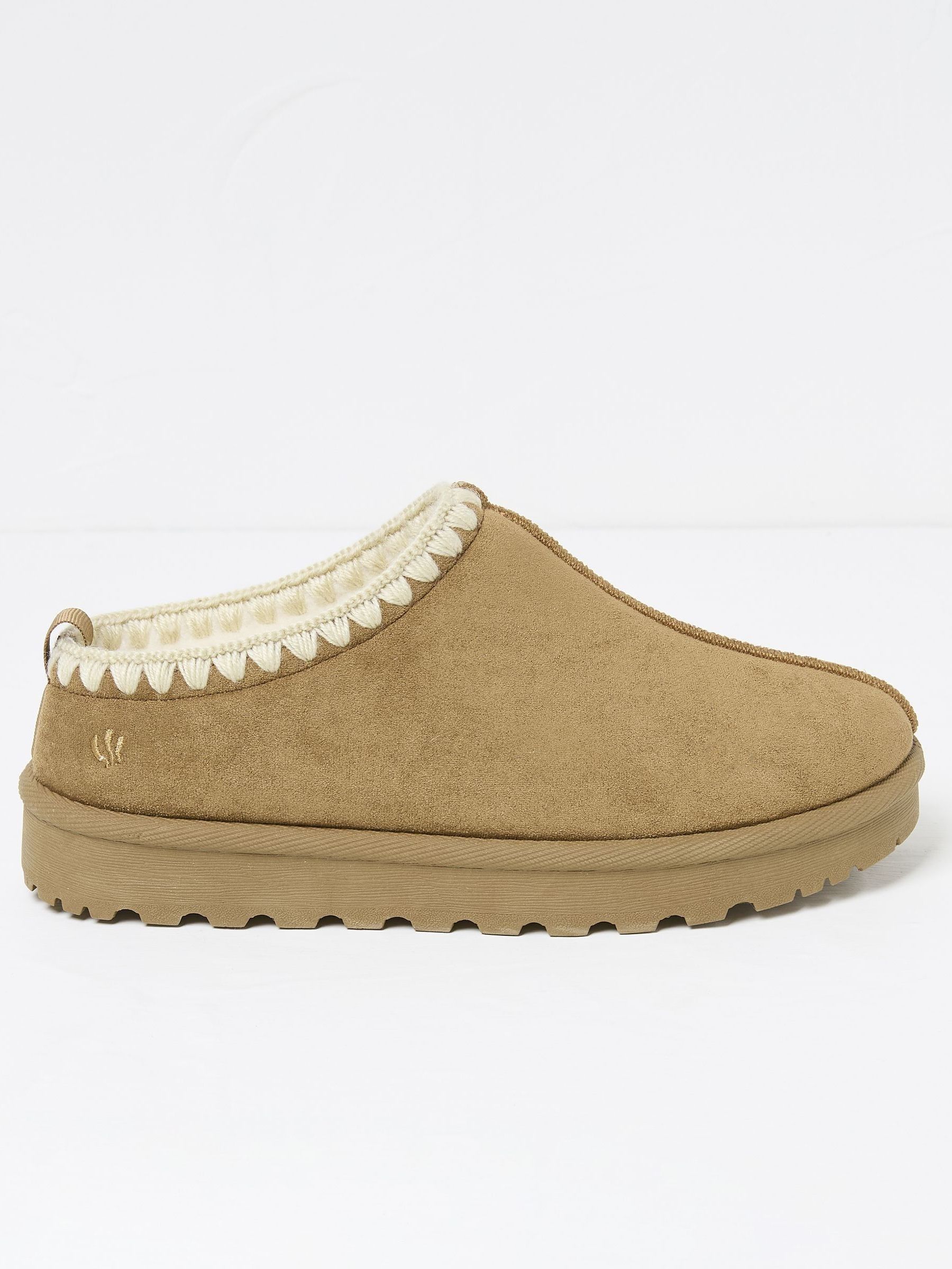 Lyra Brown Snug Mule Slippers - Image 1 of 2