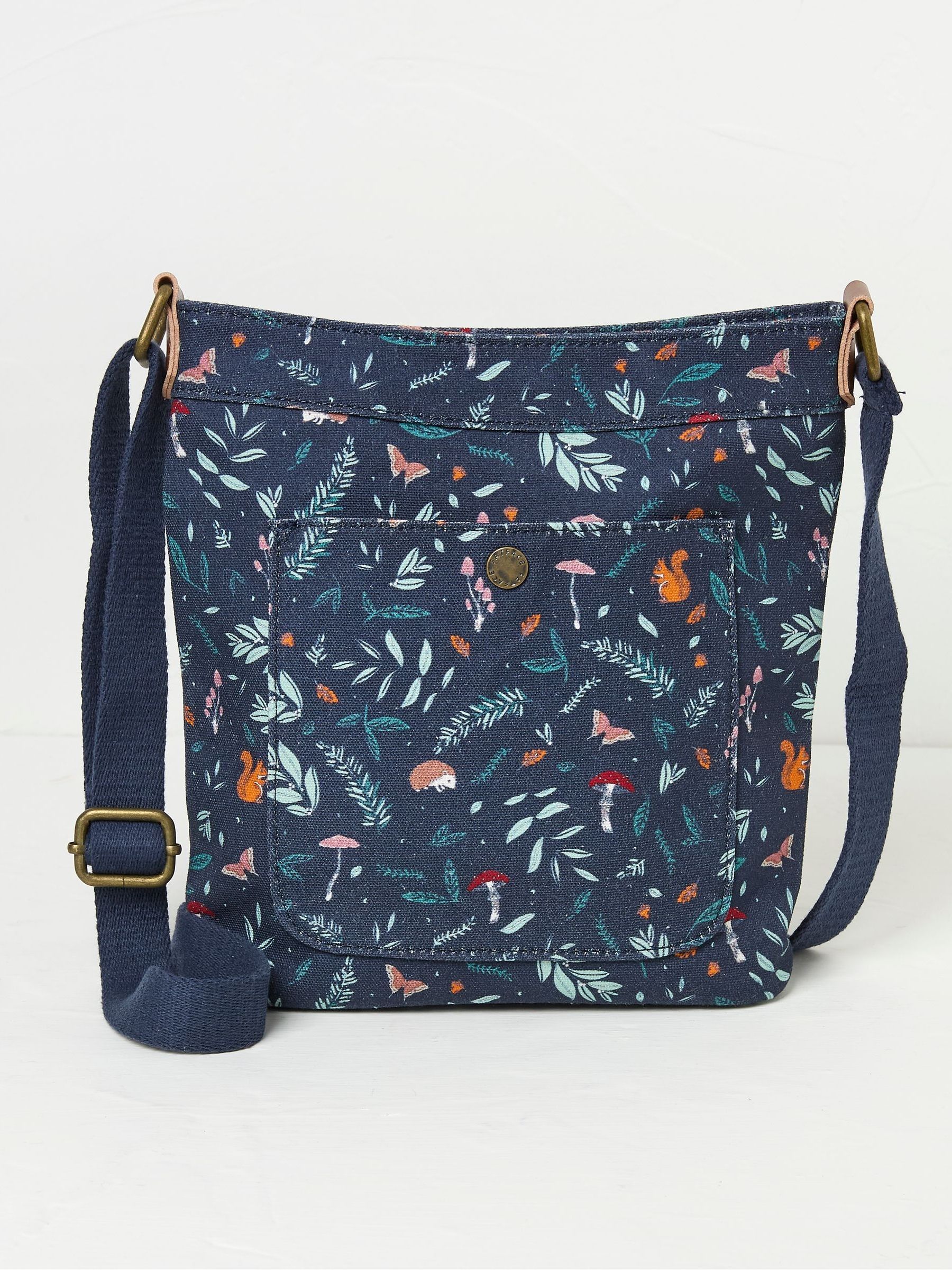 Janie Blue Crossbody Bag - Image 1 of 2 Janie Blue Crossbody Bag - Image 1 of 2