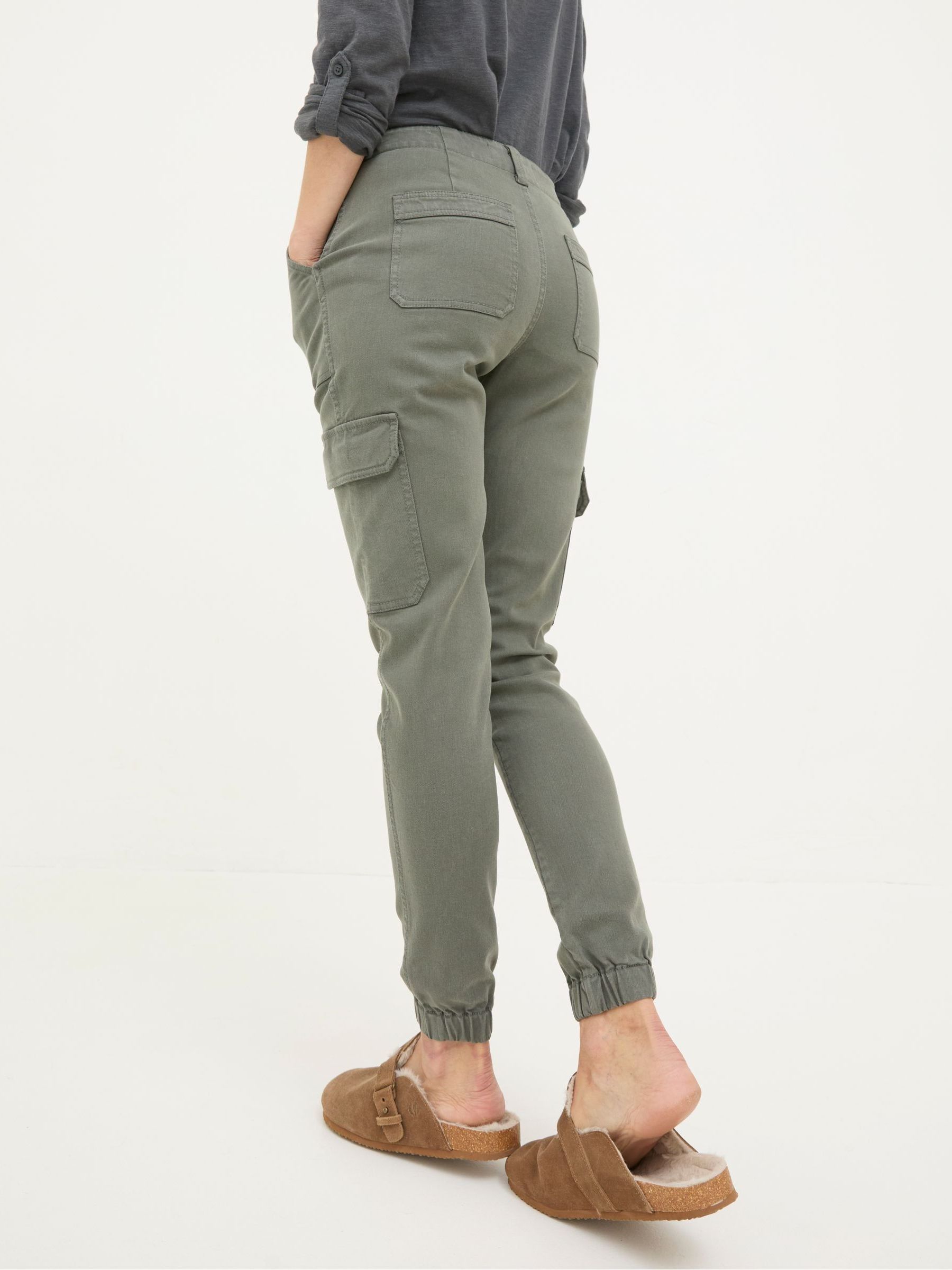 Hythe Grey Cargo Trousers - Image 2 of 6