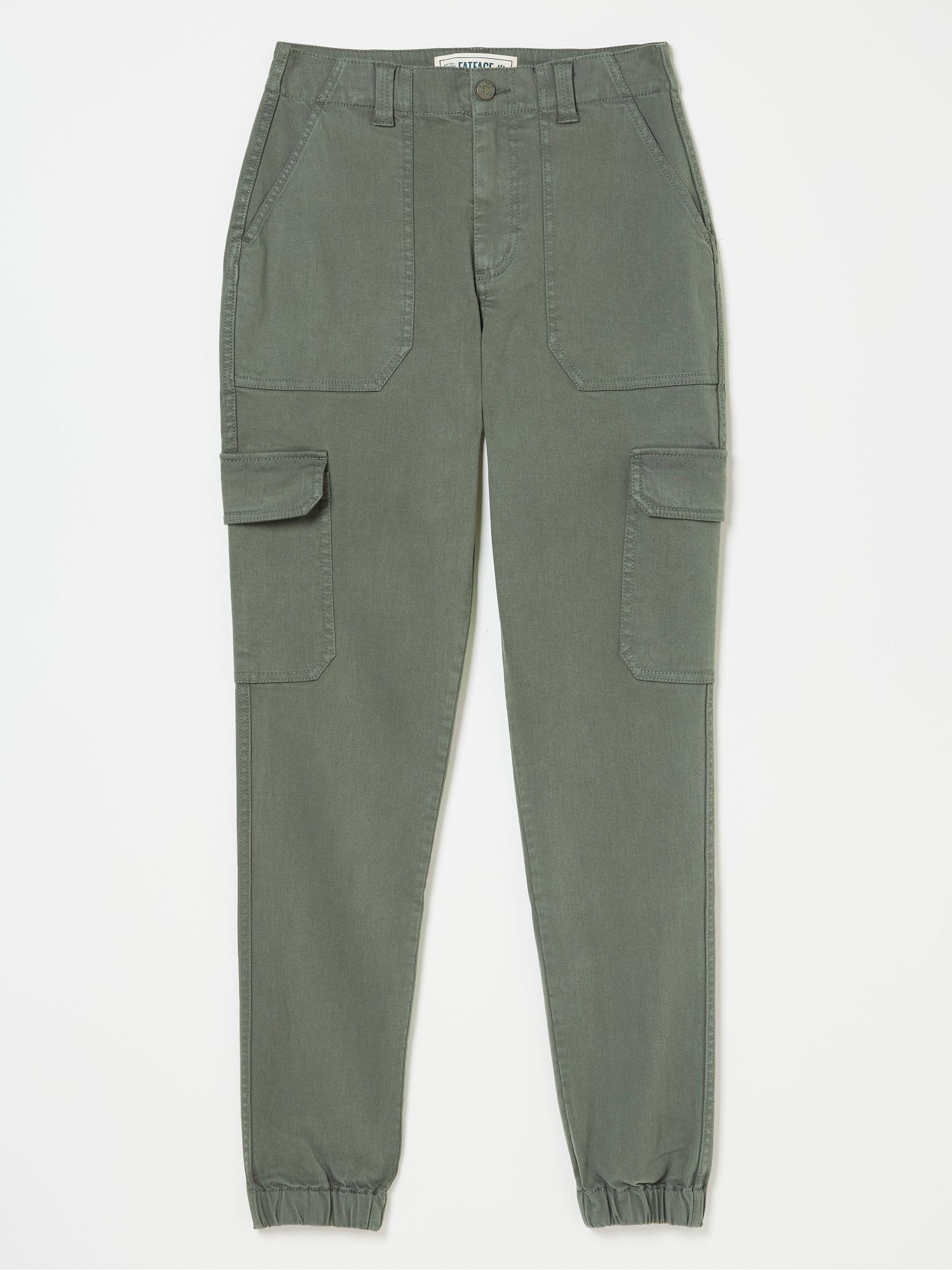 Hythe Grey Cargo Trousers - Image 6 of 6