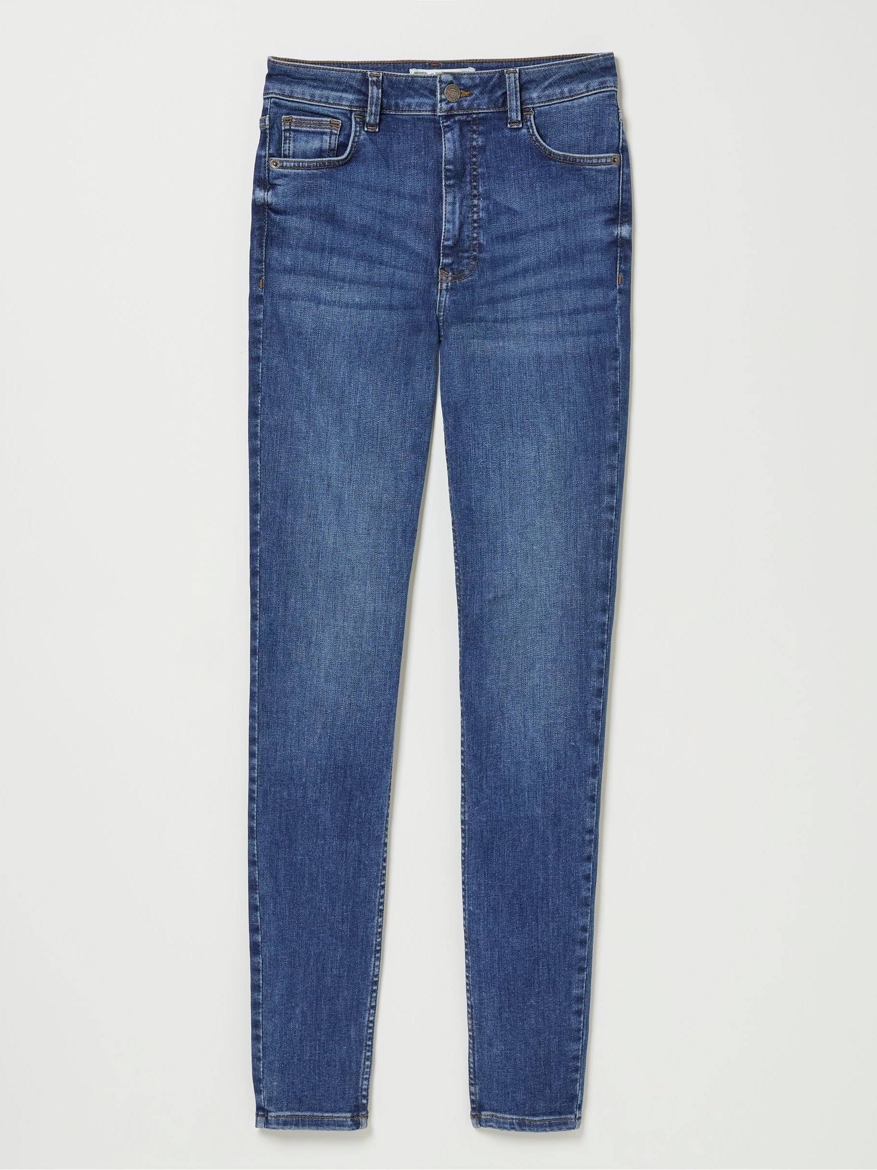 Harlow Dark Vintage Blue Highwaist Skinny Jeans - Image 6 of 6