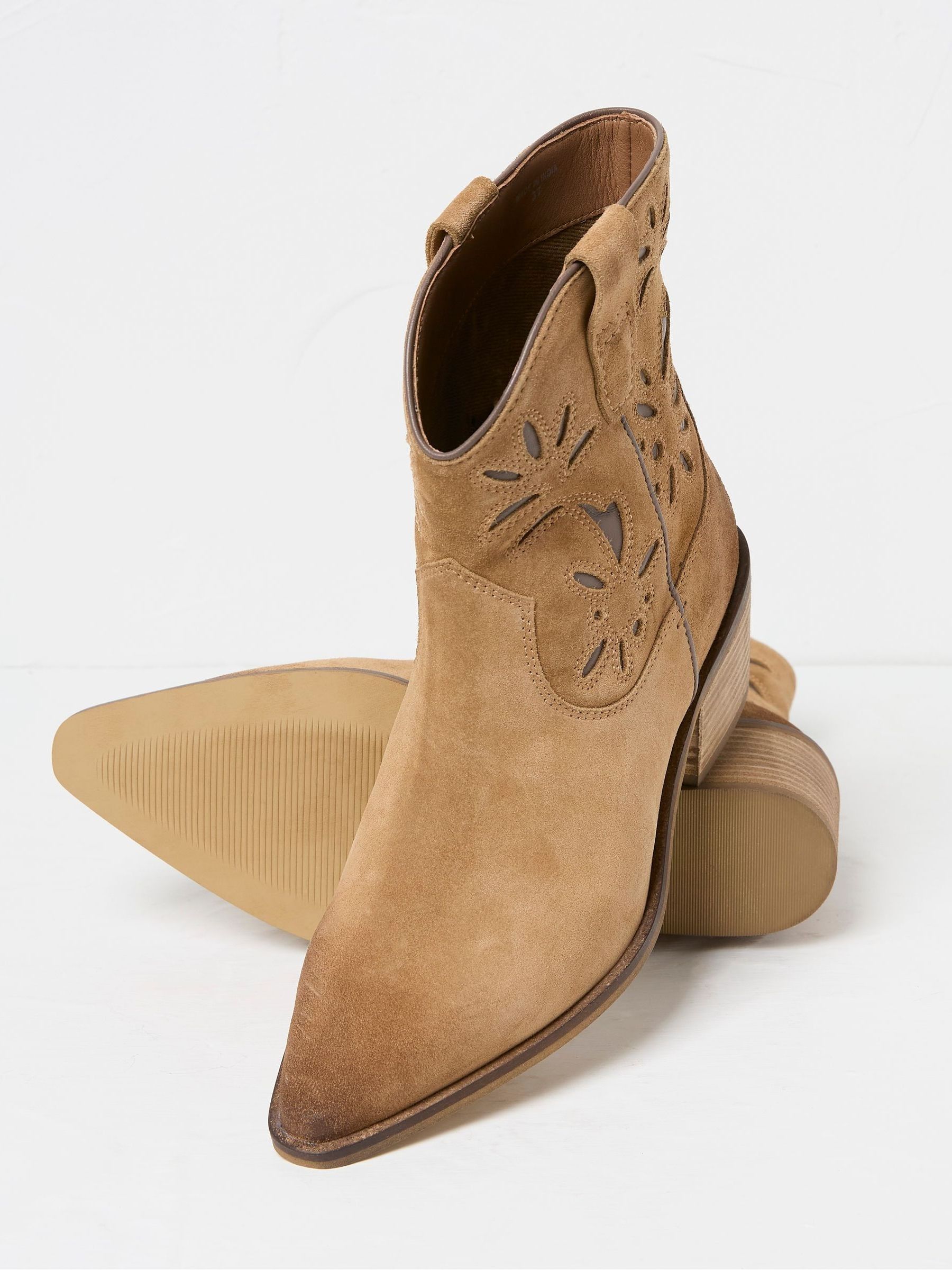 Shay Brown Western Boots - Image 2 of 3