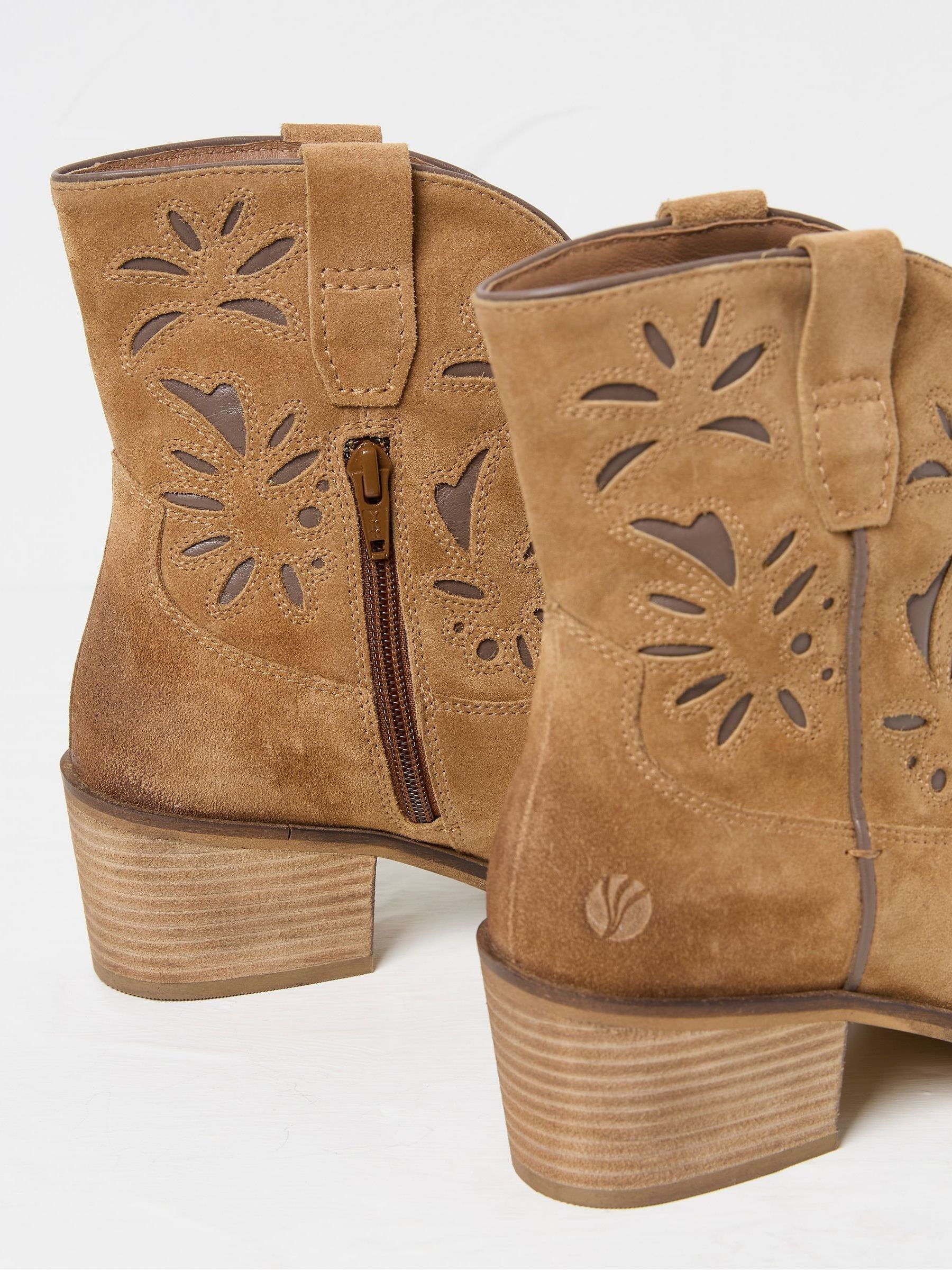 Shay Brown Western Boots - Image 3 of 3
