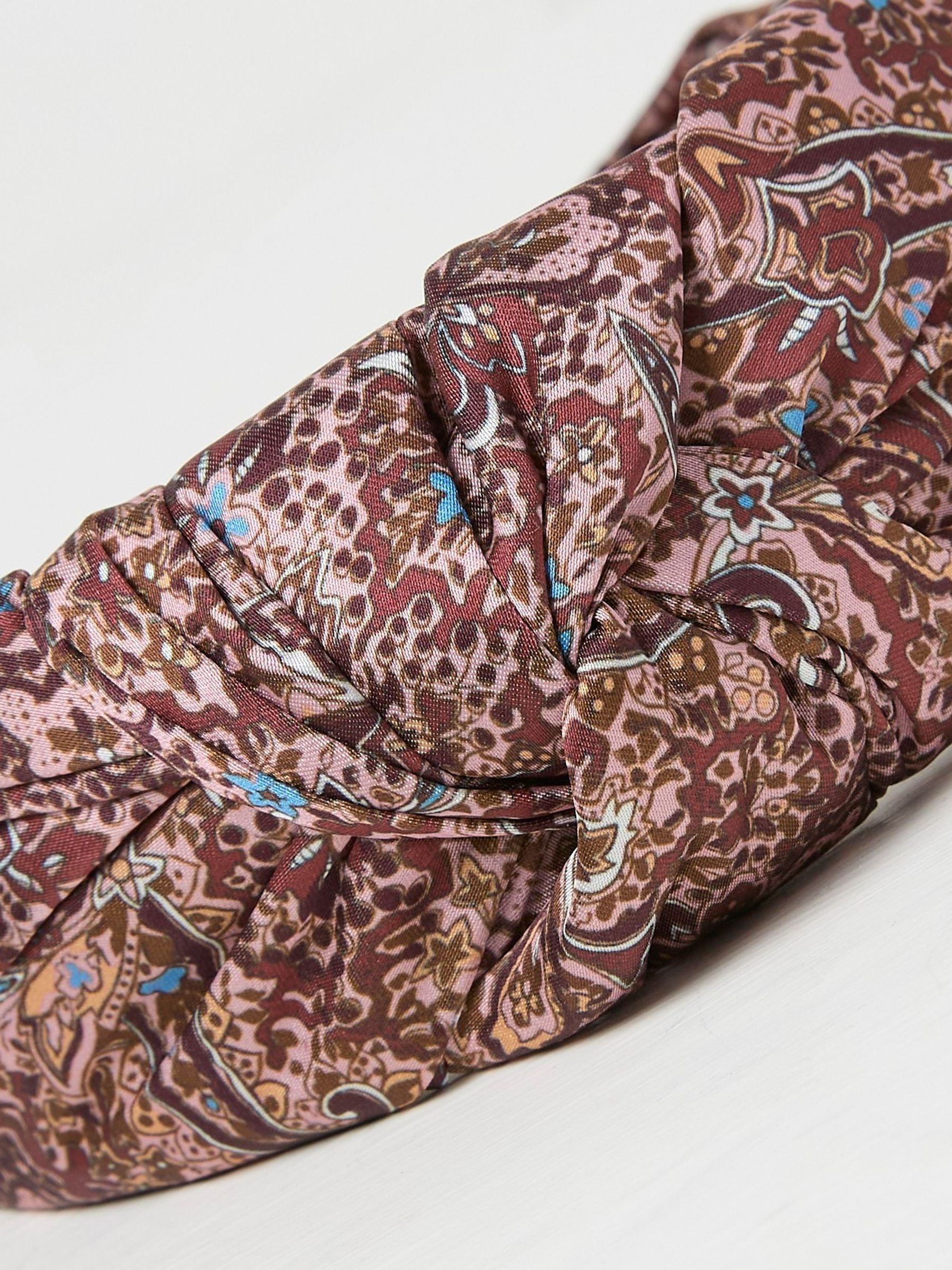 Pink Paisley Headband - Image 2 of 2