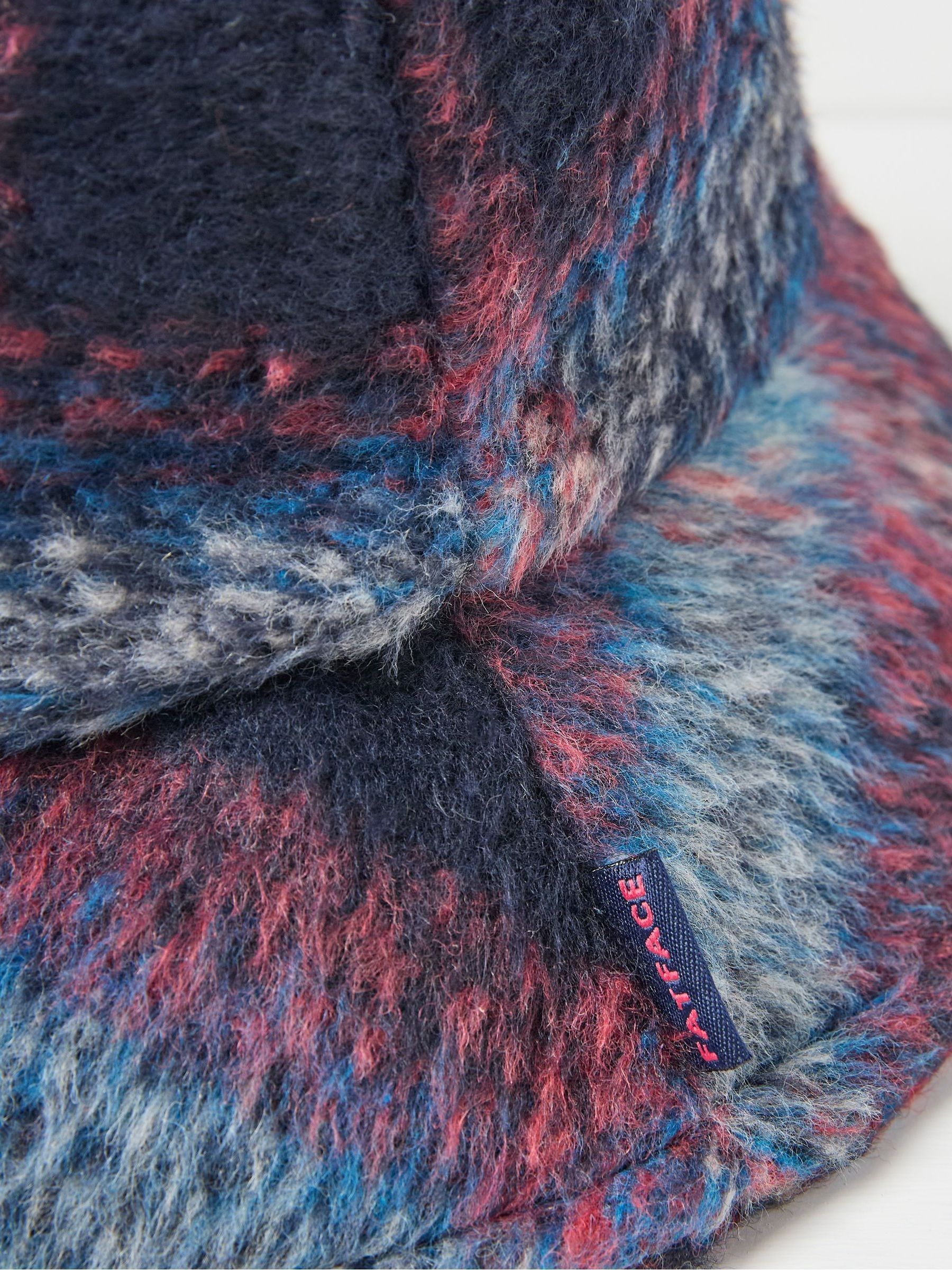 Blue Check Bucket Hat - Image 4 of 4