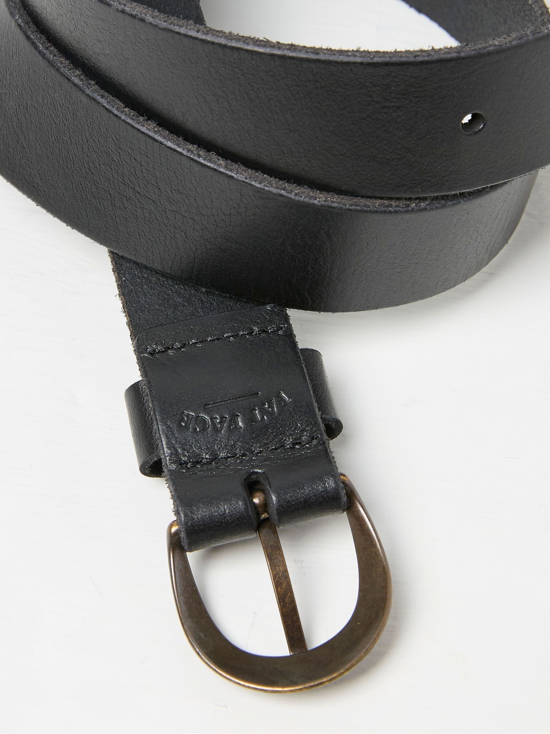 Black Leather Jean Belt - Image 2 of 2
