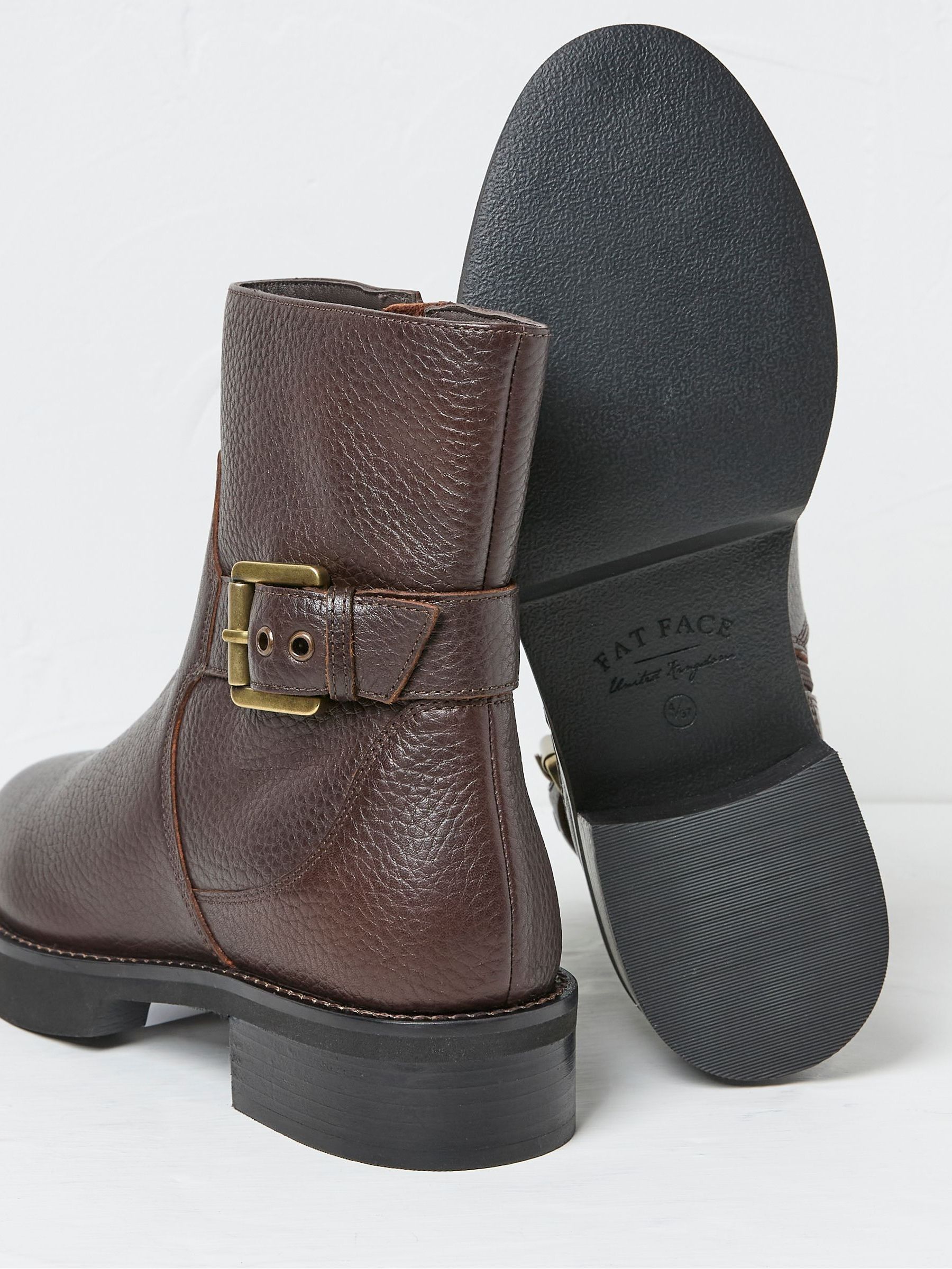 Brown Scout Chunky Boots - Image 2 of 3