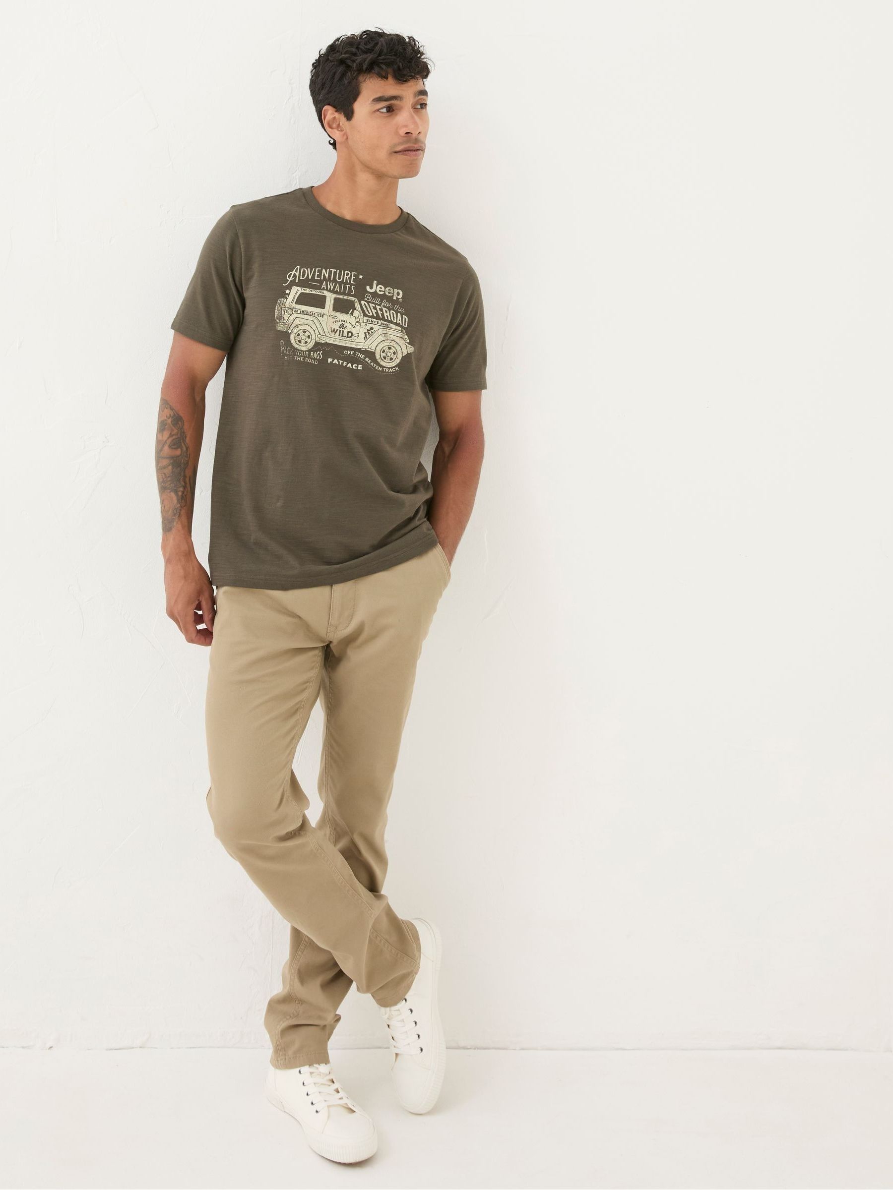 Jeep Green Slogans T Shirt - Image 3 of 5