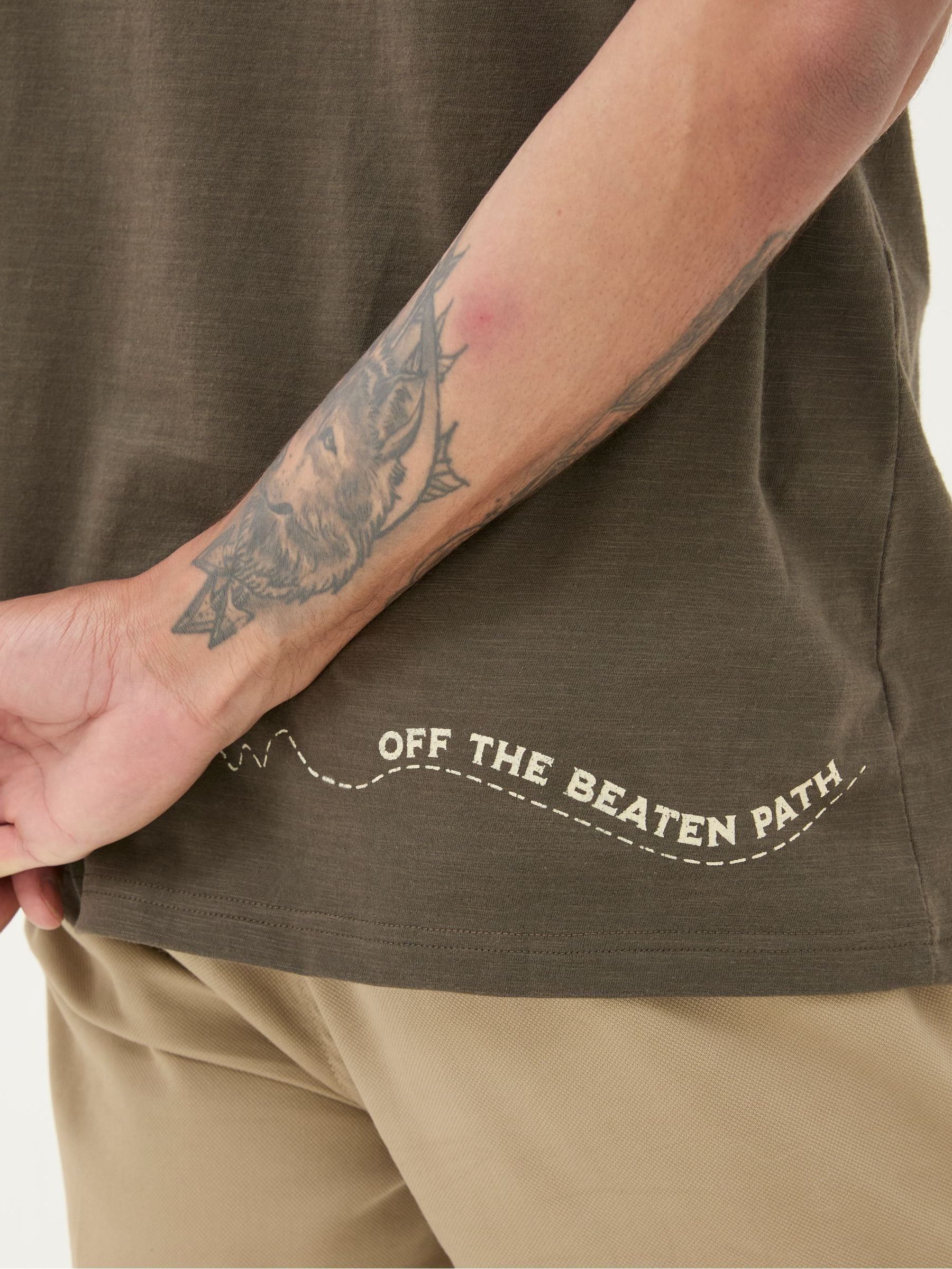 Jeep Green Slogans T Shirt - Image 5 of 5