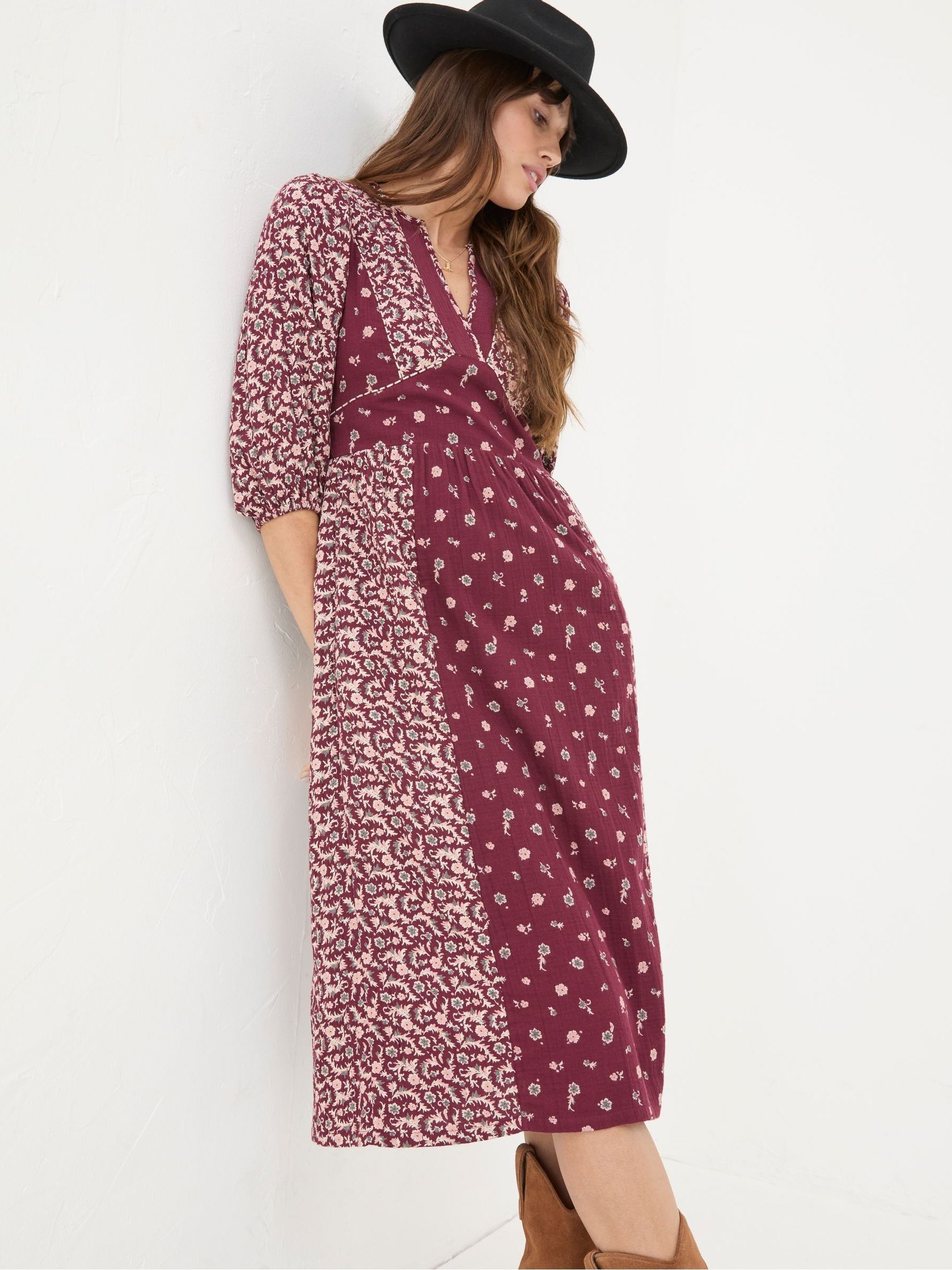 fat face red dress Buy Women's Dresses Fat Face Plain Short Sleeve Online