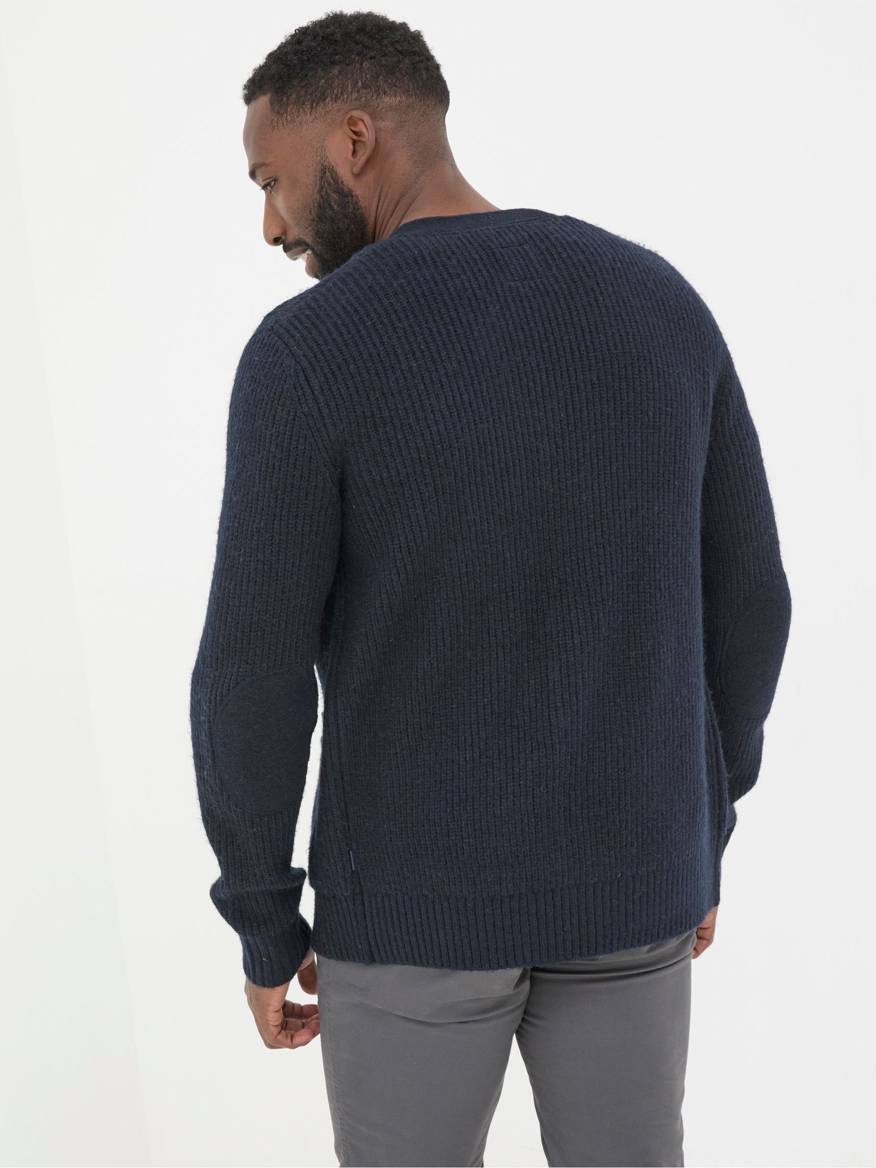 Calder Navy Cardigan - Image 2 of 4