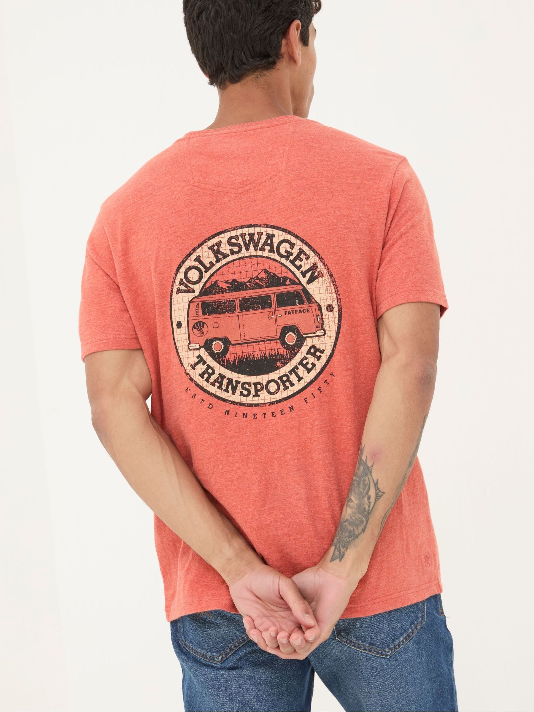 Orange VW Transporter T-Shirt - Image 2 of 6