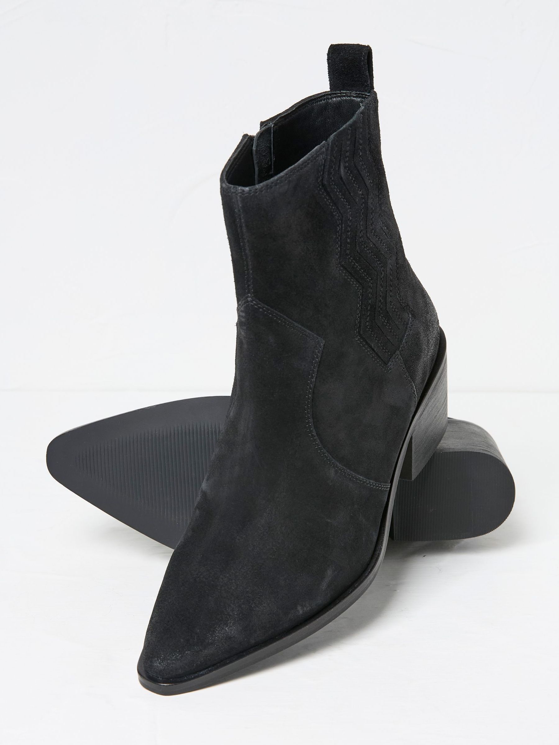 Drea Black Western Boots - Image 2 of 3