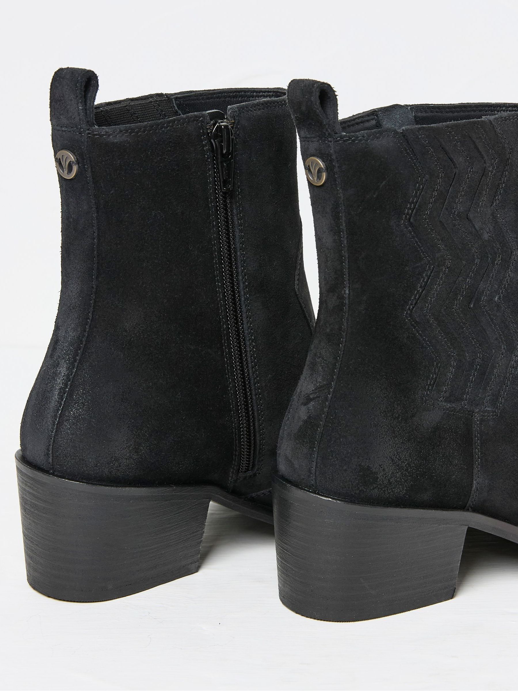 Drea Black Western Boots - Image 3 of 3
