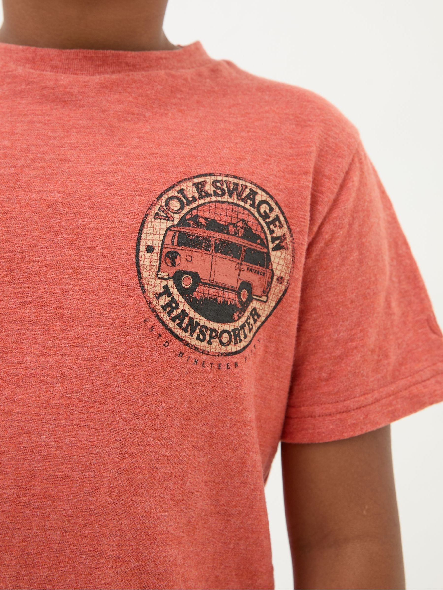 VW Orange Graphic T-Shirt - Image 4 of 6