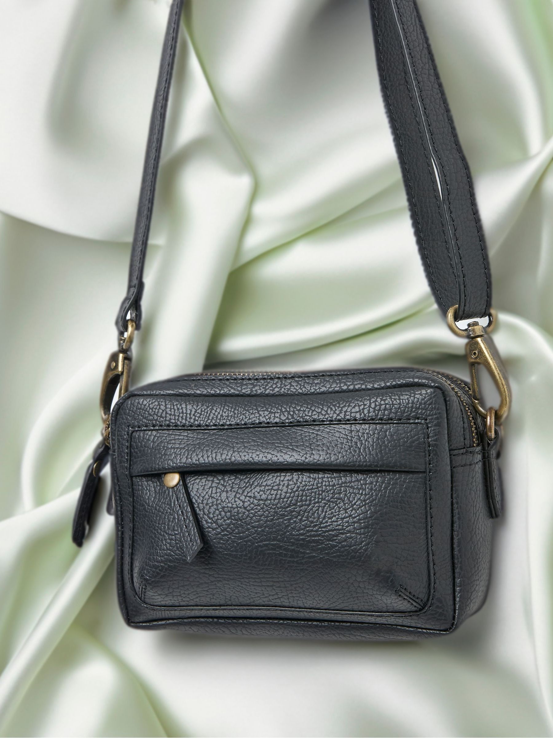 Braeburn Black Crossbody Bag - Image 3 of 3