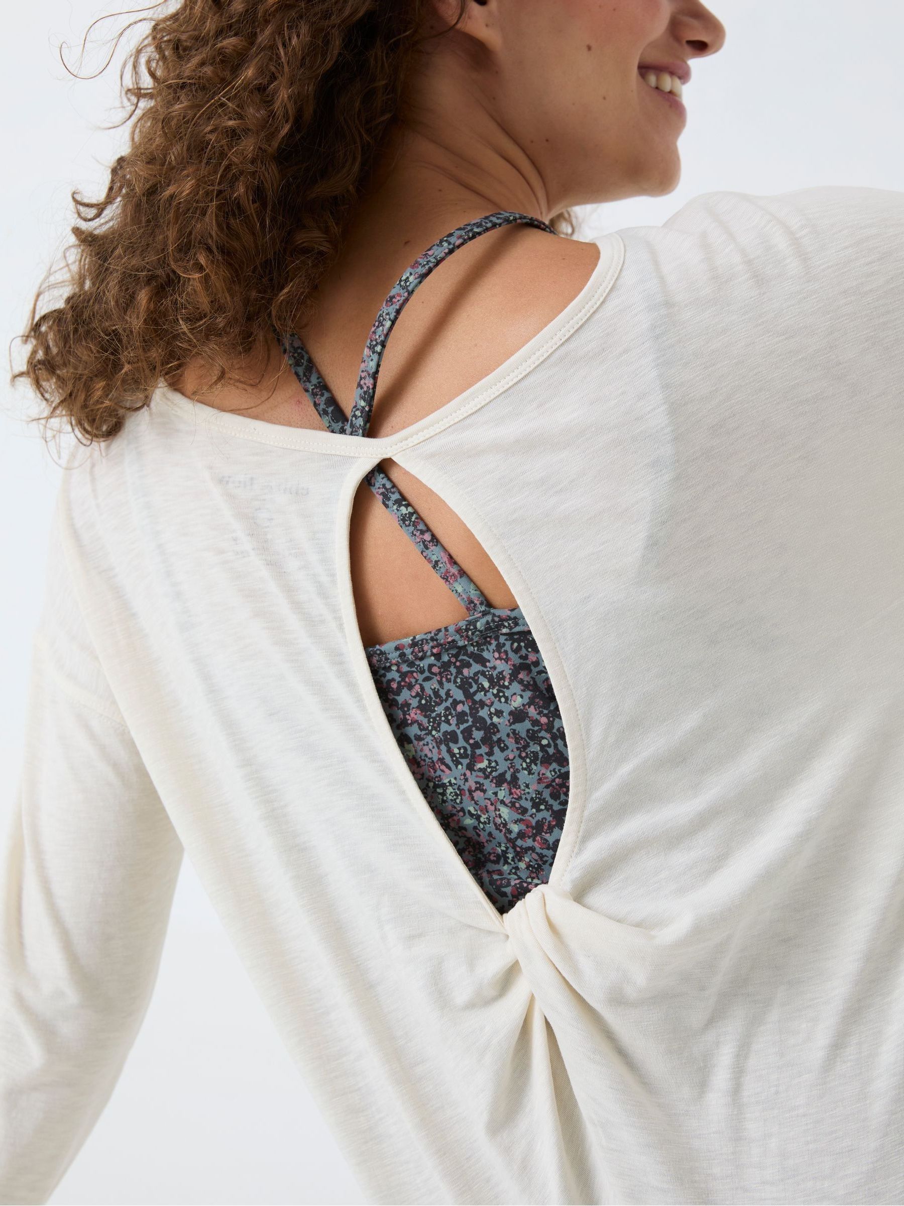 Natural Cotton Blend Gio Top - Image 5 of 6