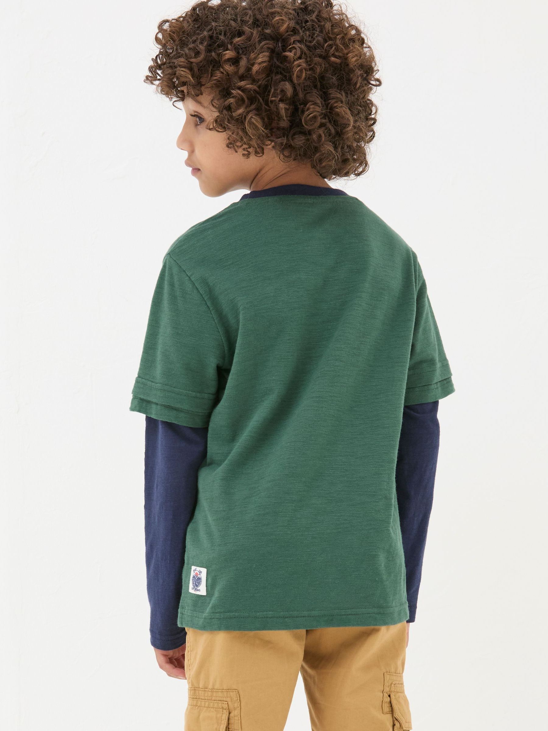 Green Skate Layered T-Shirt - Image 2 of 5