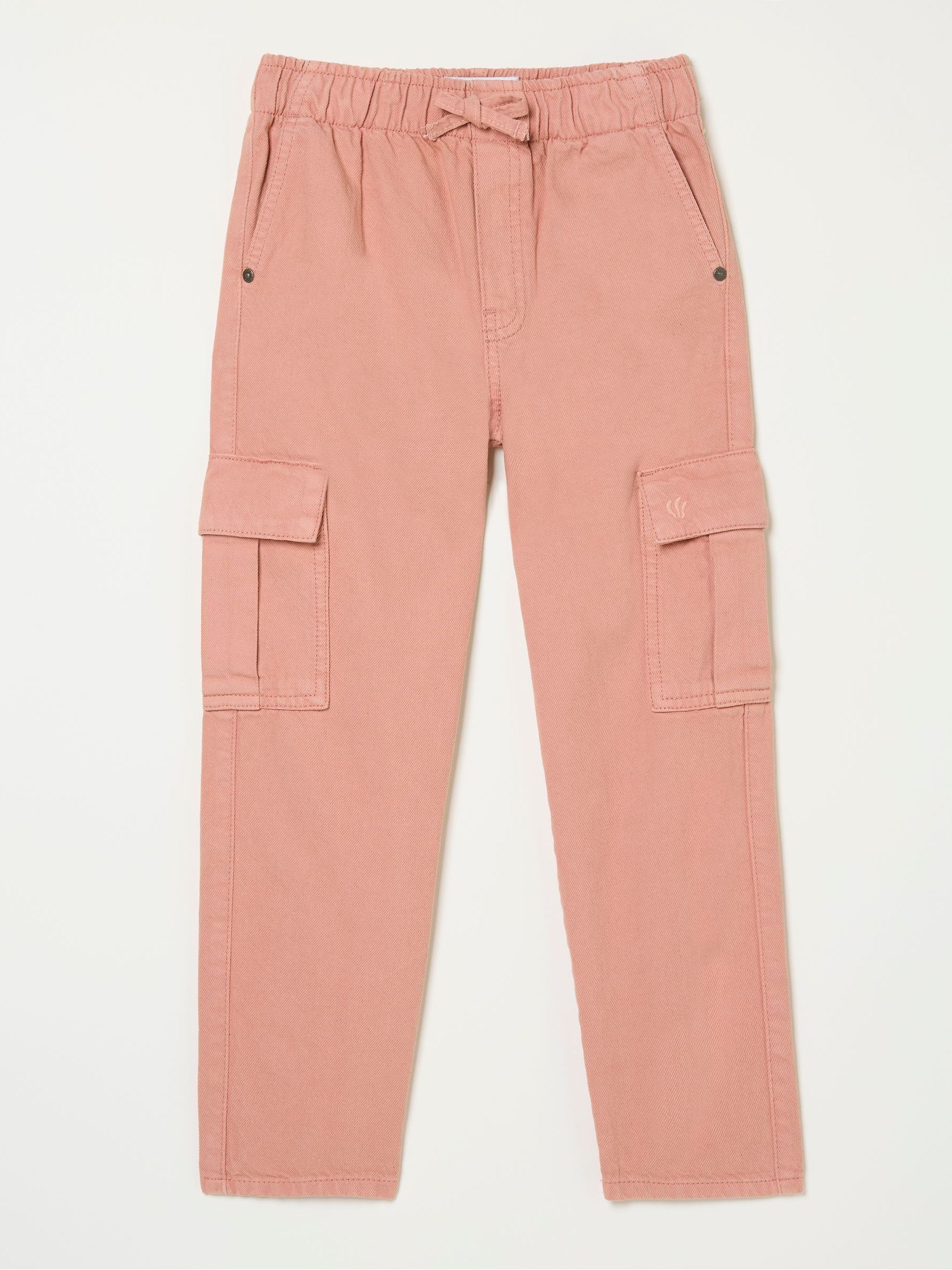 Hattie Pink Tapered Cargo Trousers - Image 4 of 4